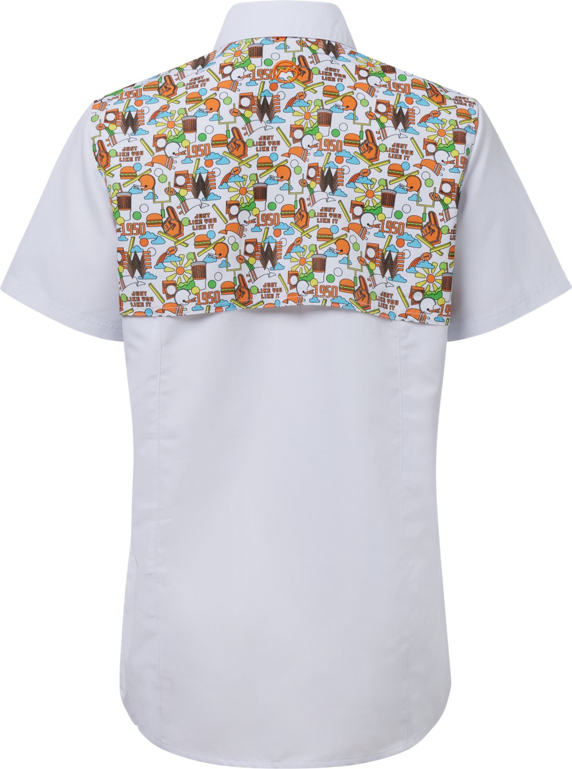 Magellan Outdoors Whataburger Women's Laguna Madre Happy Fishing Shirt - view number 3