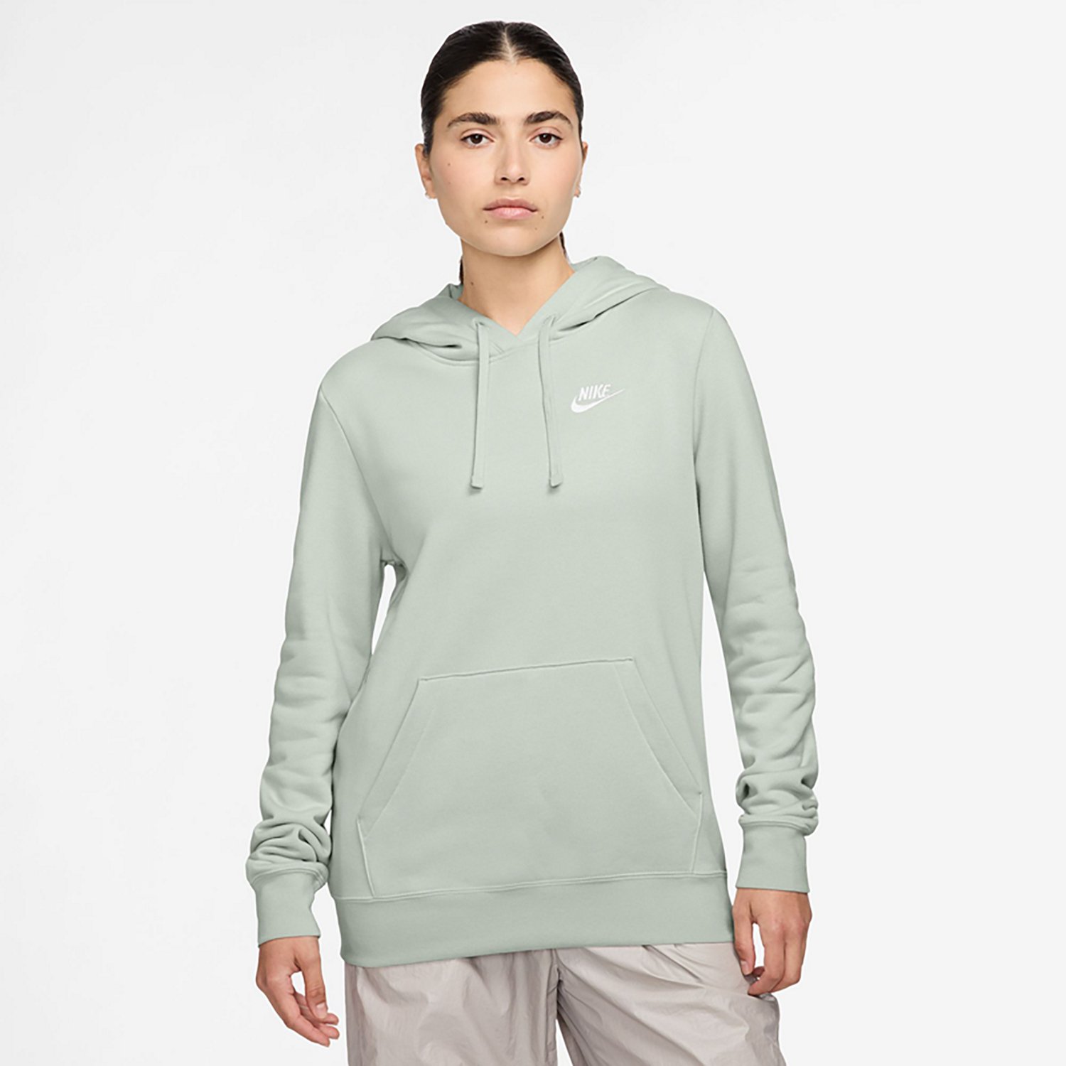 Nike Women's Club Fleece Pullover Hoodie                                                                                         - view number 2