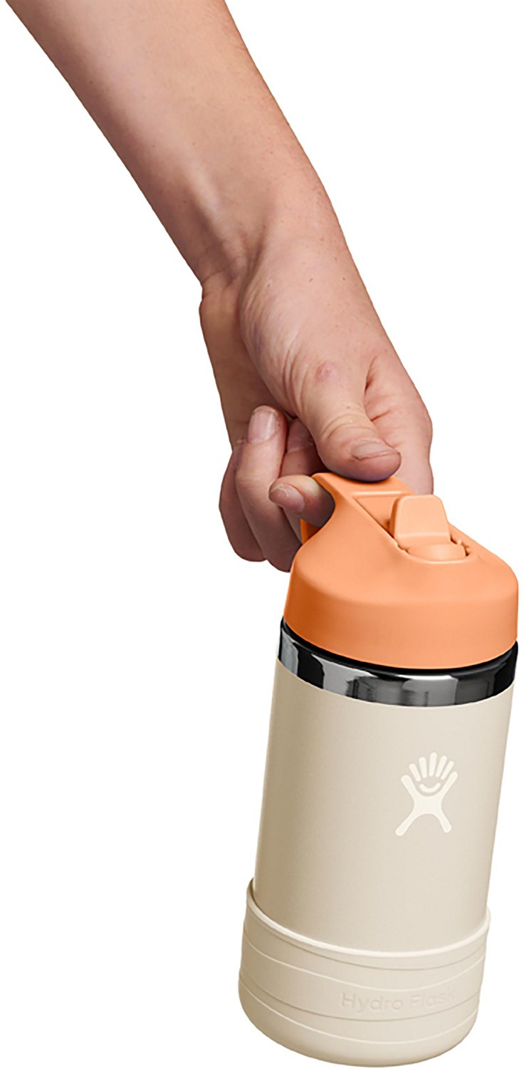 Hydro Flask 12 oz Wide Mouth Kids Water Bottle with Straw Cap and Boot                                                           - view number 3