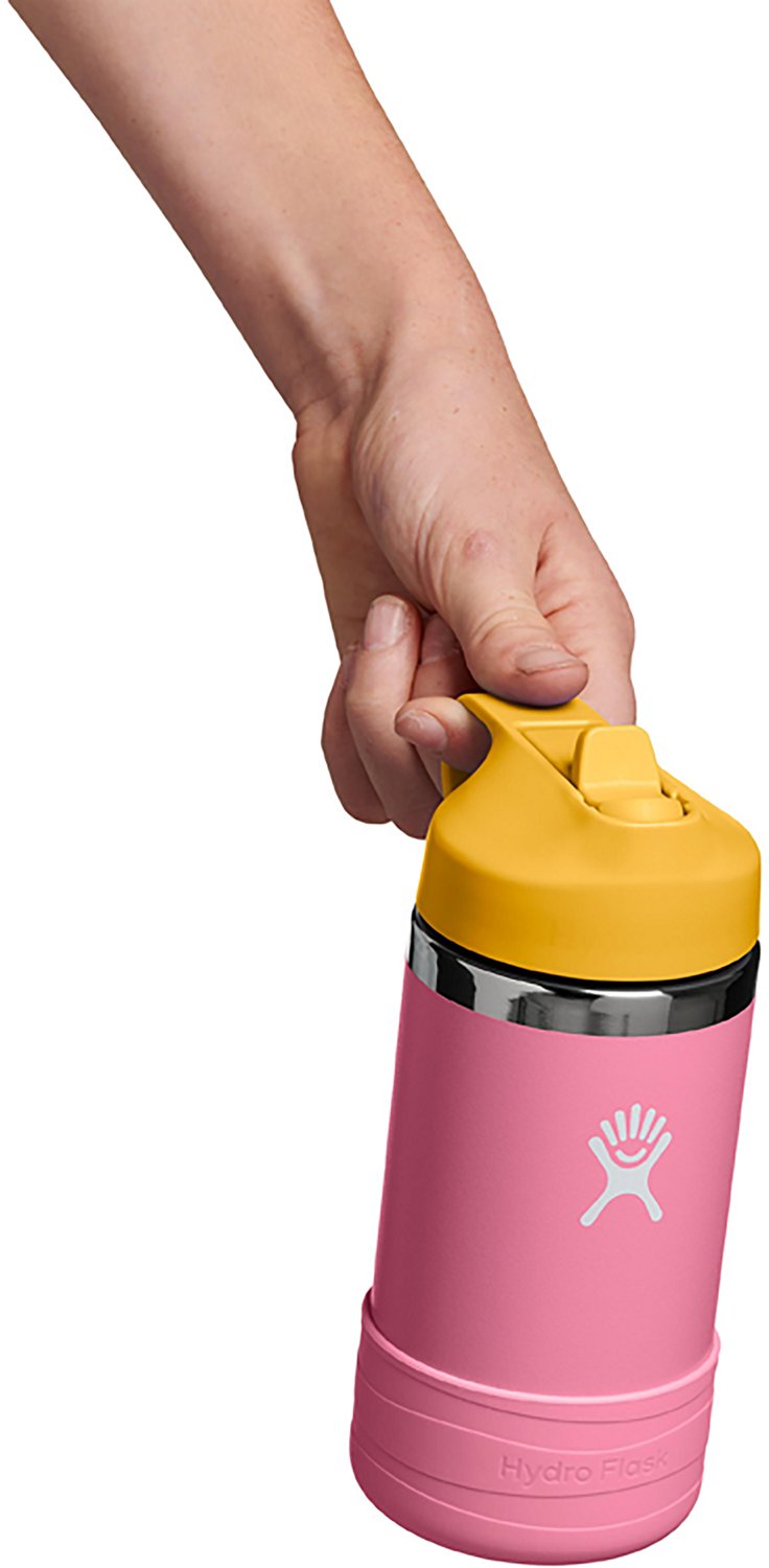 Hydro Flask 12 oz Wide Mouth Kids Water Bottle with Straw Cap and Boot                                                           - view number 3