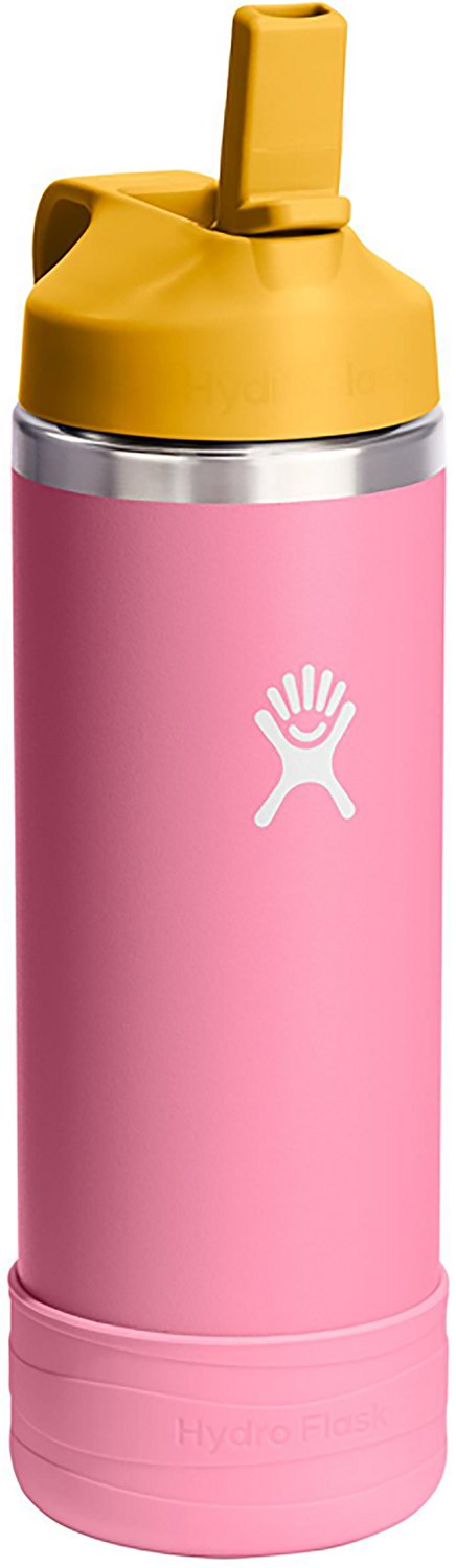 Hydro Flask Kids' 18 oz Wide Mouth Water Bottle with Straw Cap and Boot - view number 2