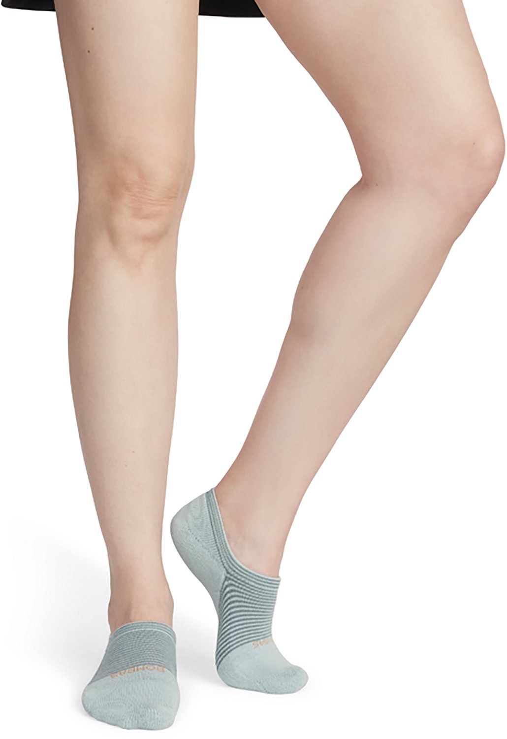 Bombas Women's Solid Feedstripe Cushioned No Show Socks - view number 4