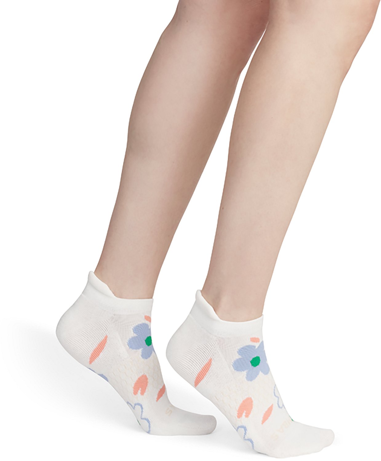 Bombas Women's All Over Flowers Ankle Socks - view number 3