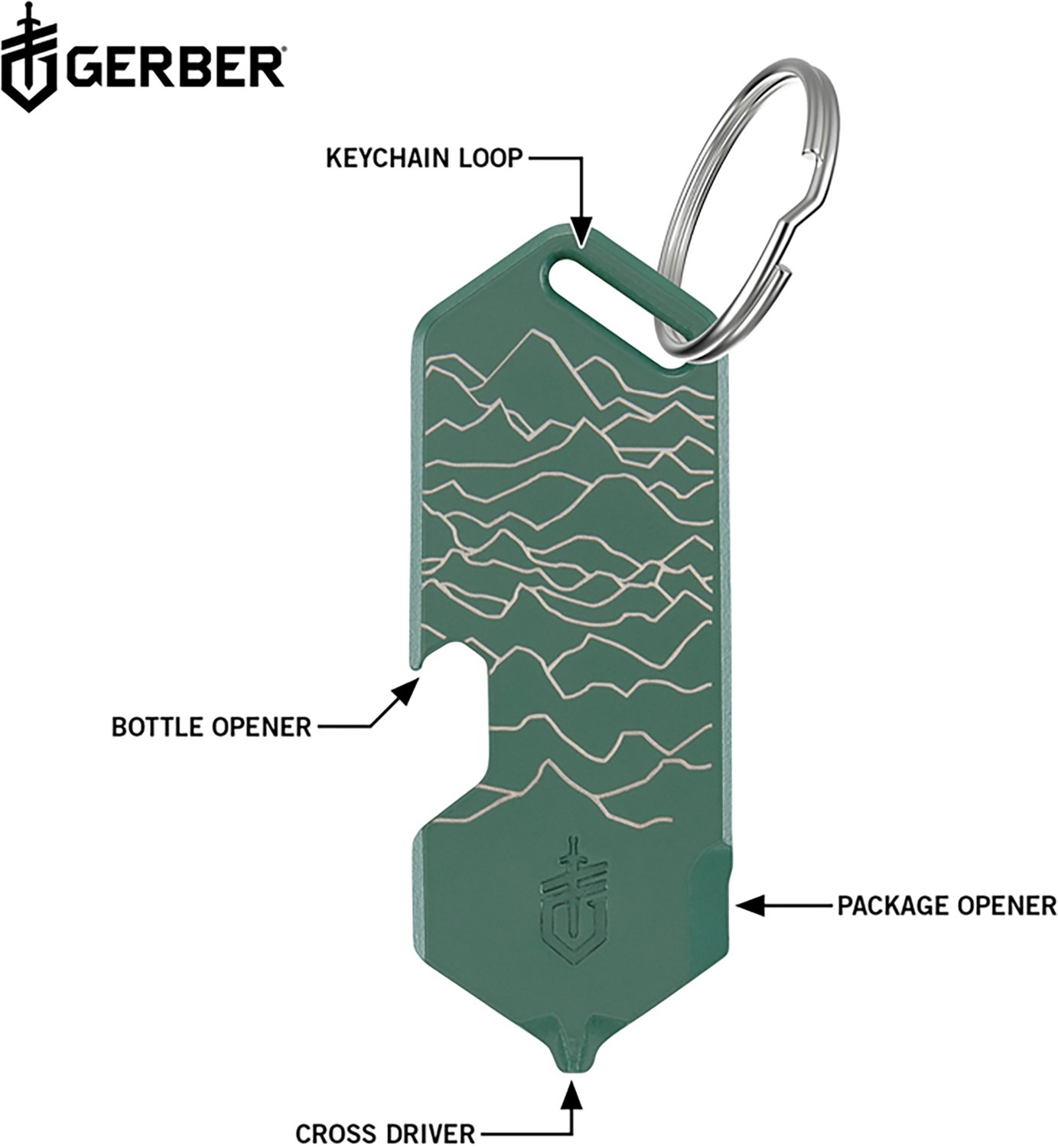 Gerber Shard DT Keychain Tool - view number 3