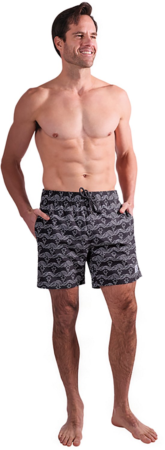 Beach Bros Men's Palm Waves Swim Trunk Shorts 6.5 in - view number 6
