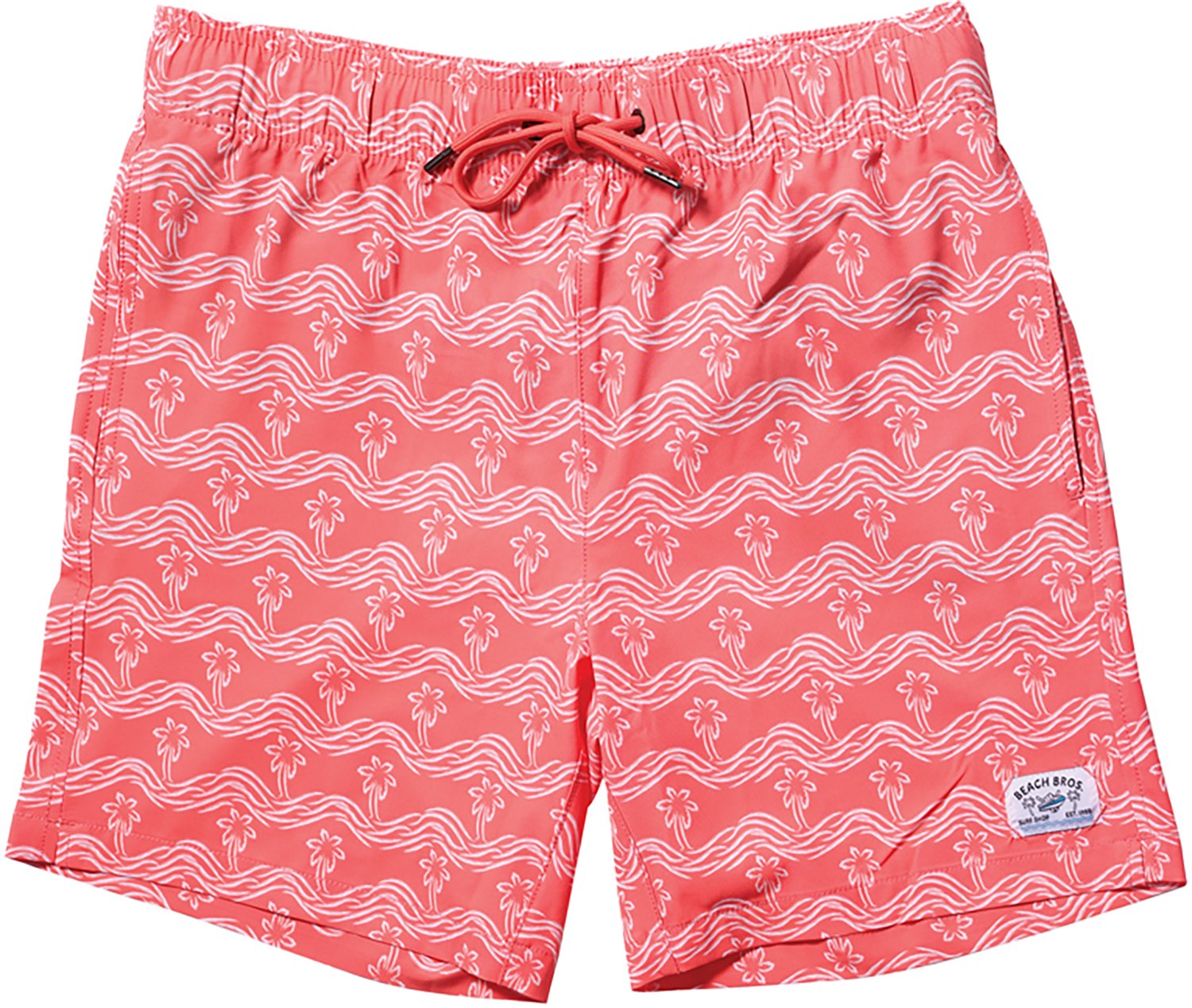 Beach Bros Men's Palm Waves Swim Trunk Shorts 6.5 in - view number 8