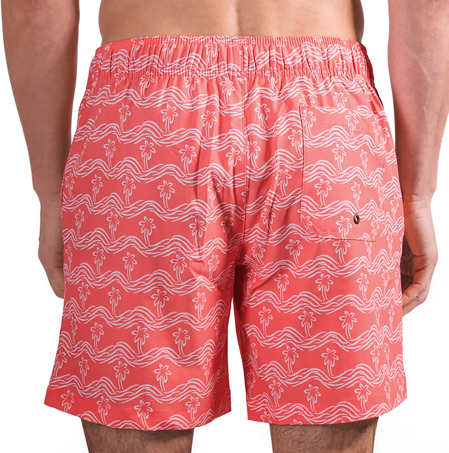 Beach Bros Men's Palm Waves Swim Trunk Shorts 6.5 in - view number 2