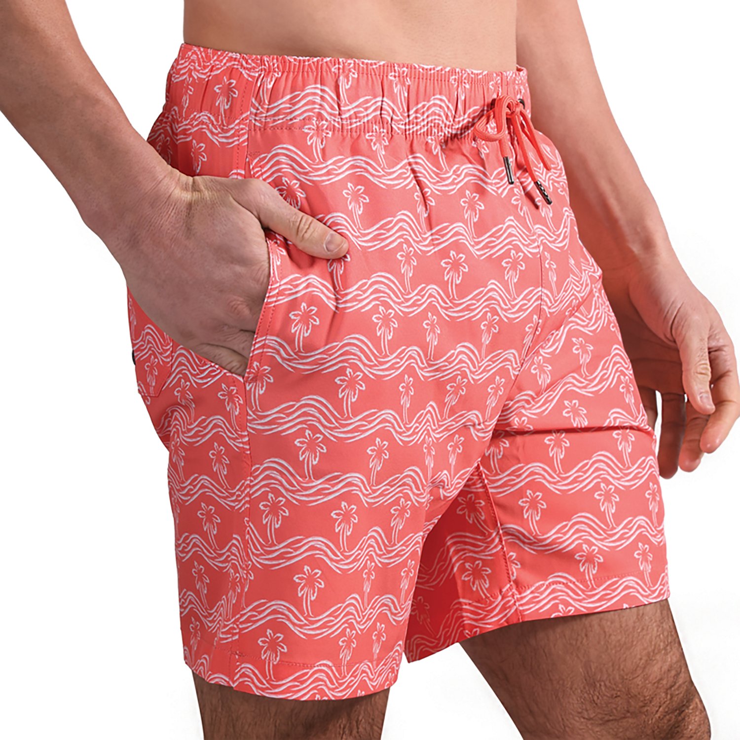 Beach Bros Men's Palm Waves Swim Trunk Shorts 6.5 in - view number 3