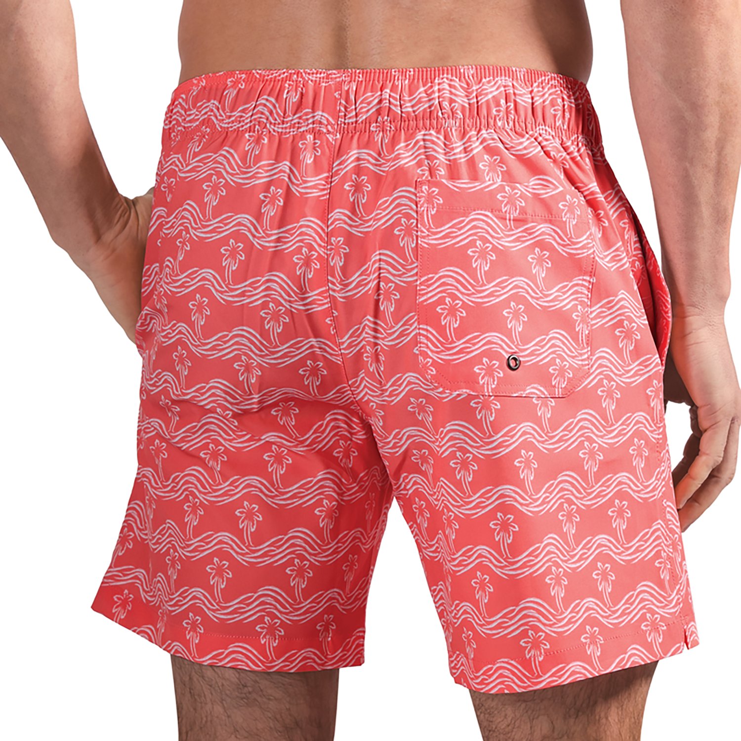 Beach Bros Men's Palm Waves Swim Trunk Shorts 6.5 in - view number 5