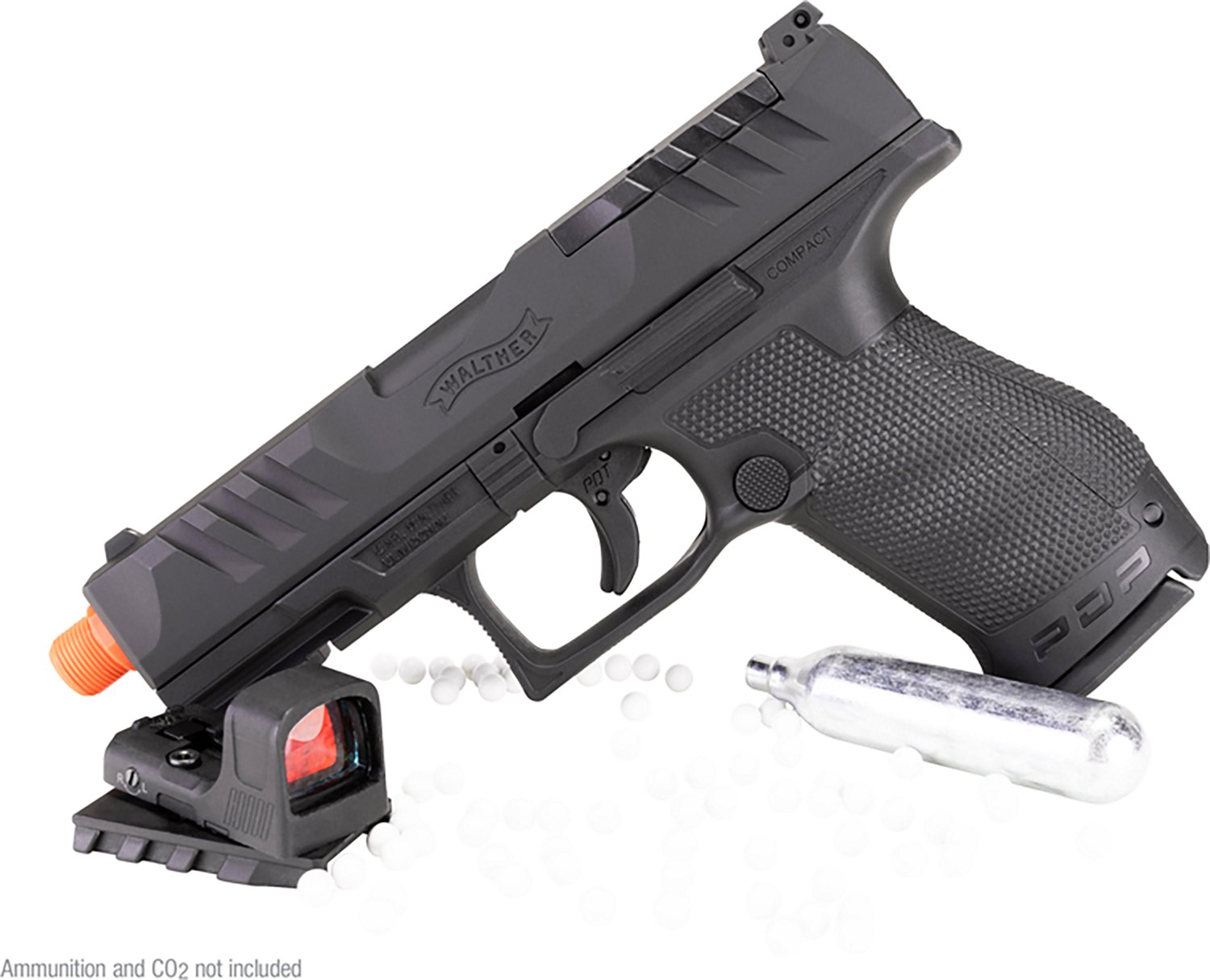 Walther PDP Compact Optics Ready C02 Airsoft Pistol with RD8 Red Dot Sight - view number 6
