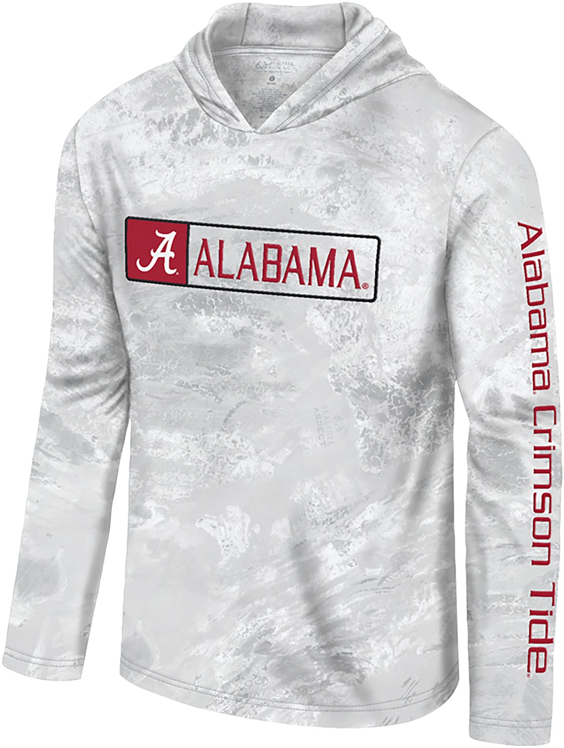 Colosseum Athletics Men's University of Alabama Realtree Huron Long Sleeve Hooded Windshirt - view number 1
