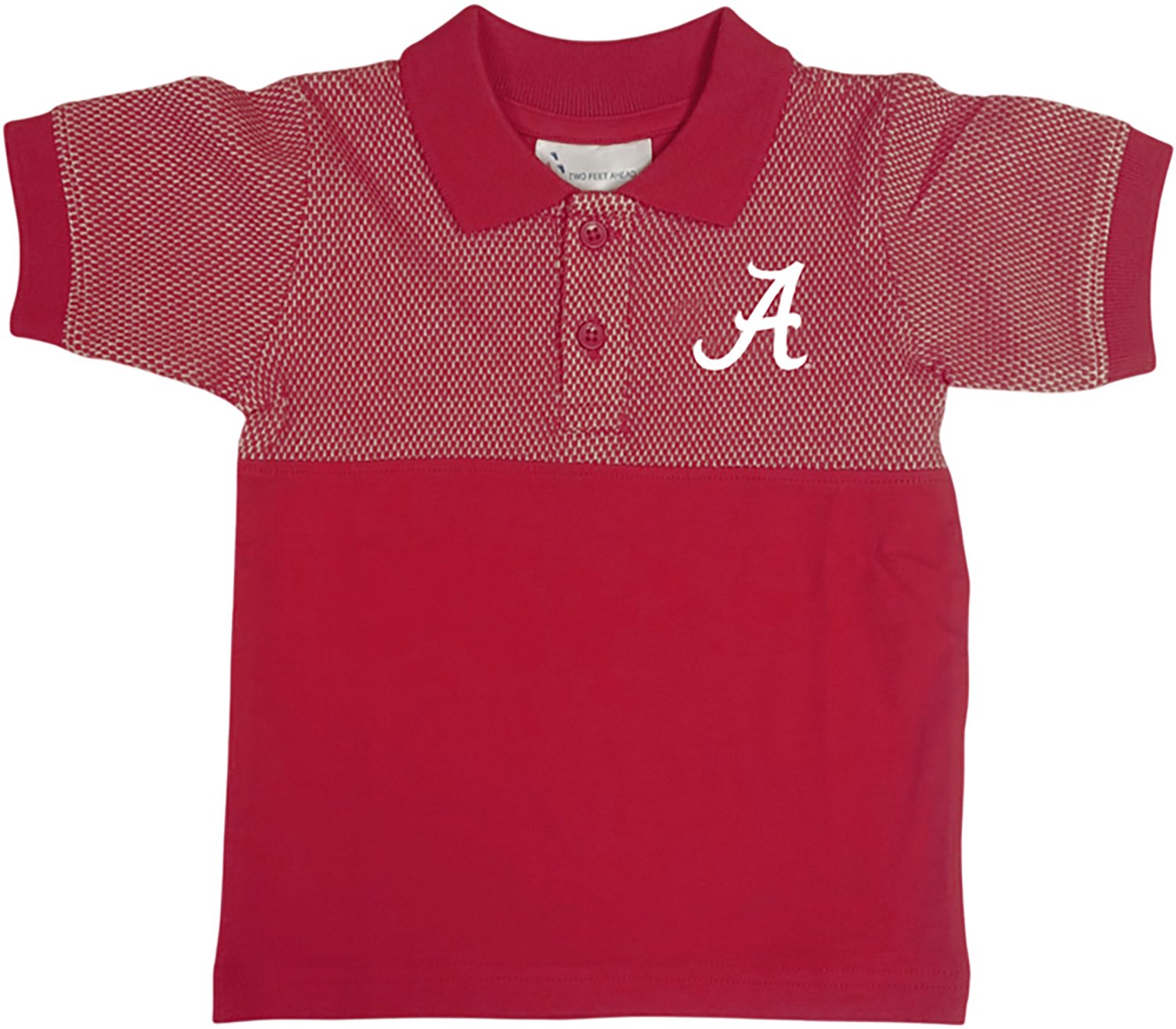 Two Feet Ahead Boys' University of Alabama Honeycomb Polo Shirt
