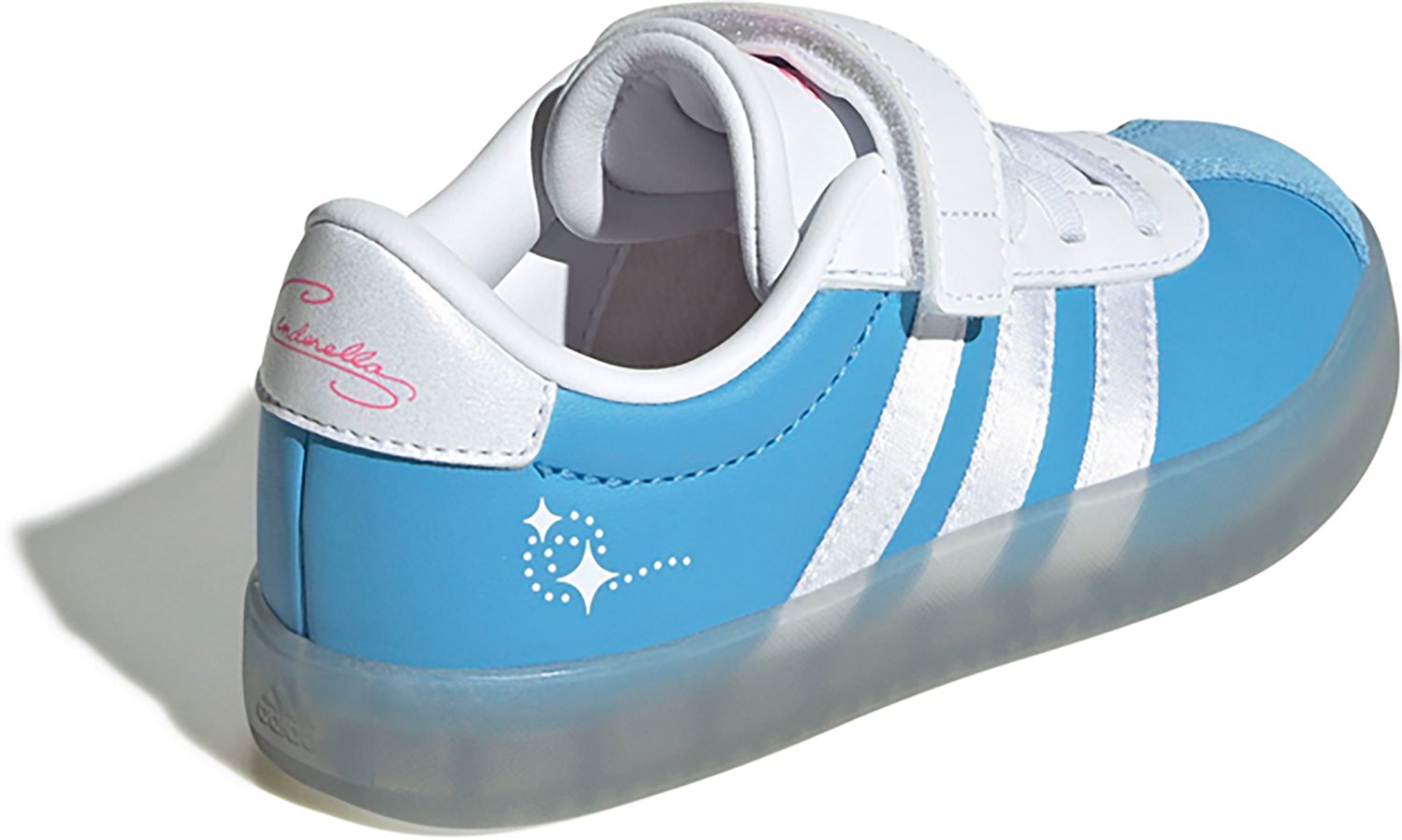 adidas Kids' VL Court 3.0 Cinderella Shoes - view number 4