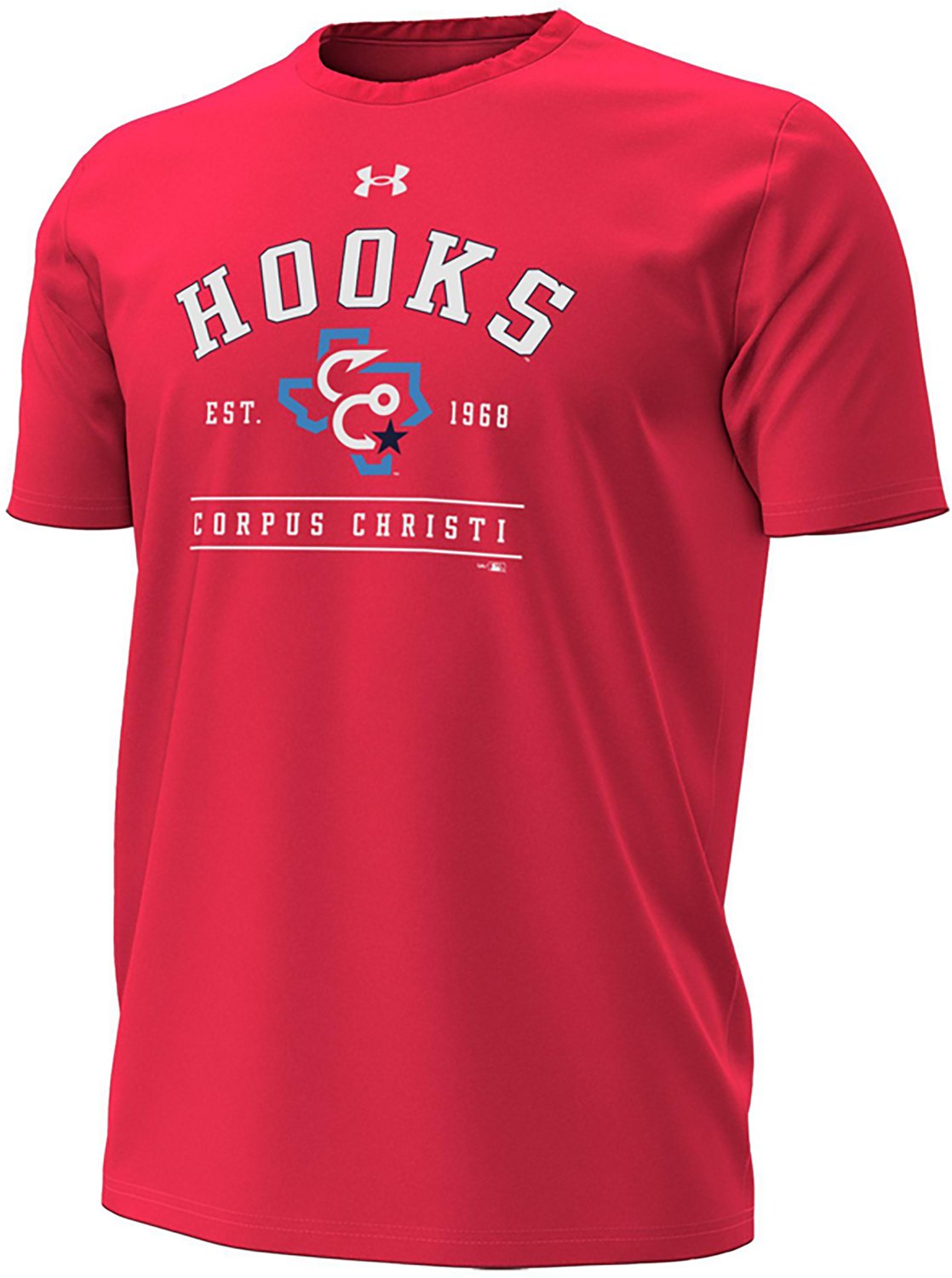Under Armour Men's Hooks Pine Tar Performance T-shirt - view number 3