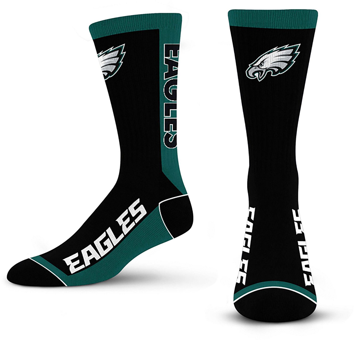 For Bare Feet Philadelphia Eagles MVP Crew Socks - view number 1