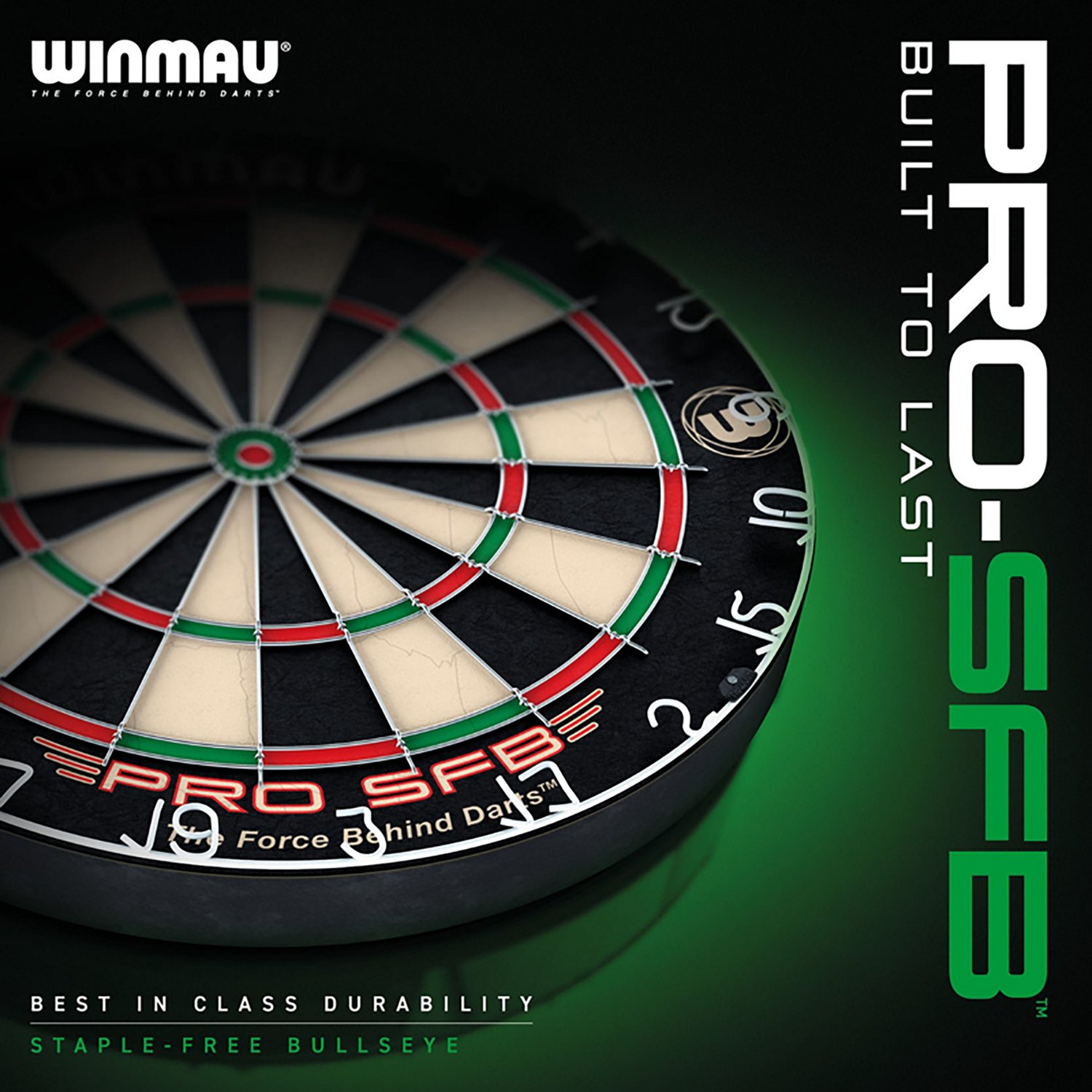 Winmau Pro SFB Bristle Dartboard - view number 6