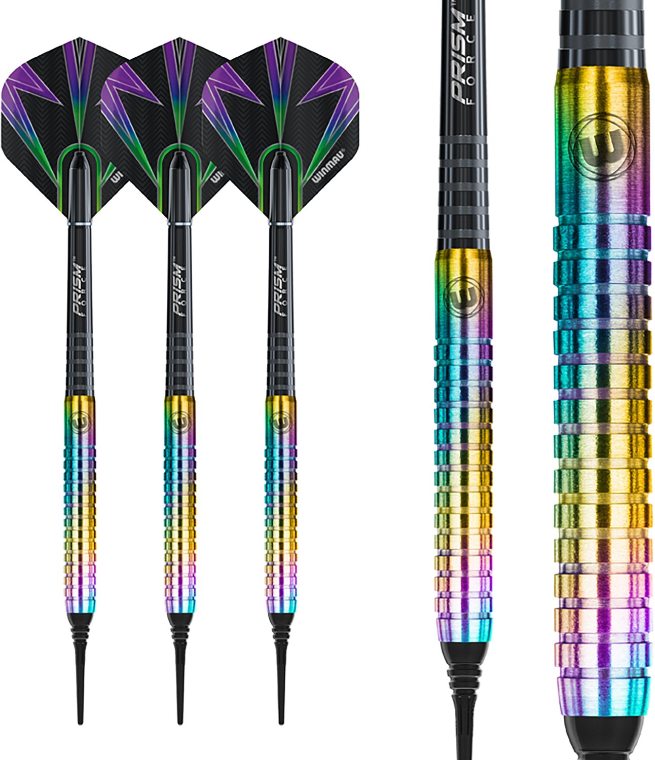 Winmau Foxfire Urban Softip Pro Tungsten 20 g Darts 3-Pack - view number 2