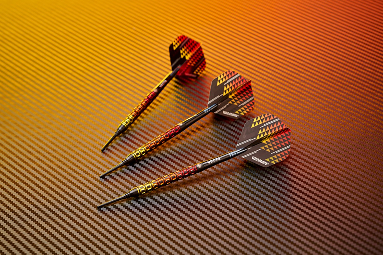 Winmau Firestorm Flame Pro Tungsten Softip 20 g Darts 3-Pack