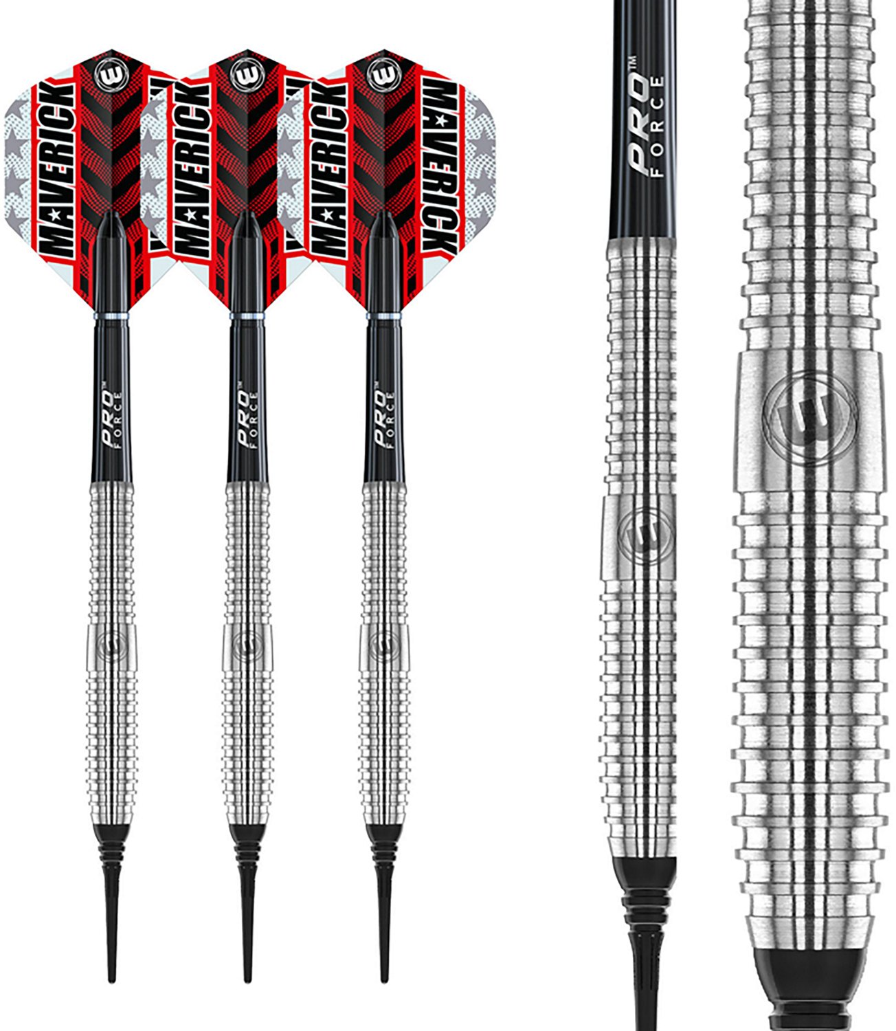 Winmau Maverick Pro Softip Tungsten 20 g Darts 3-Pack - view number 2