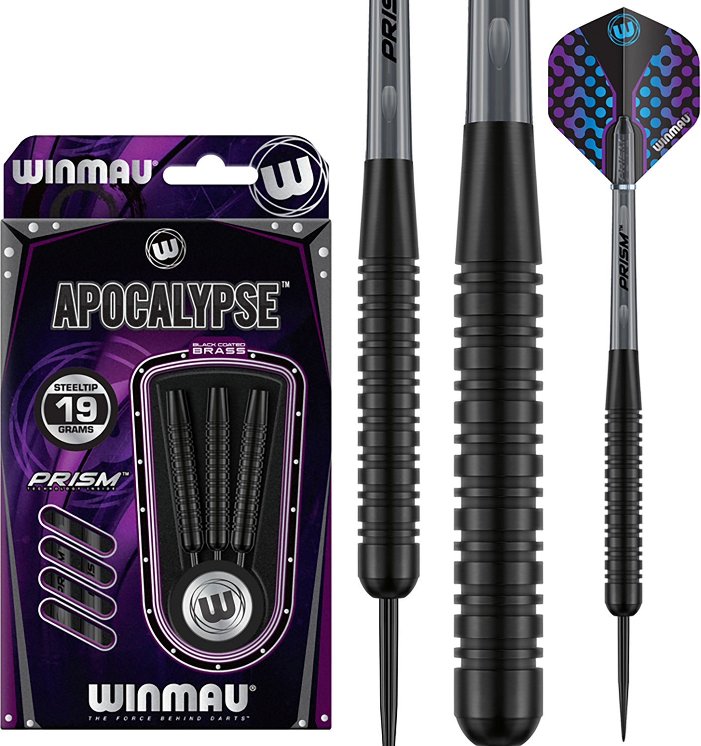 Winmau Apocalypse Brass Steel Tip Darts 3-Pack - view number 5