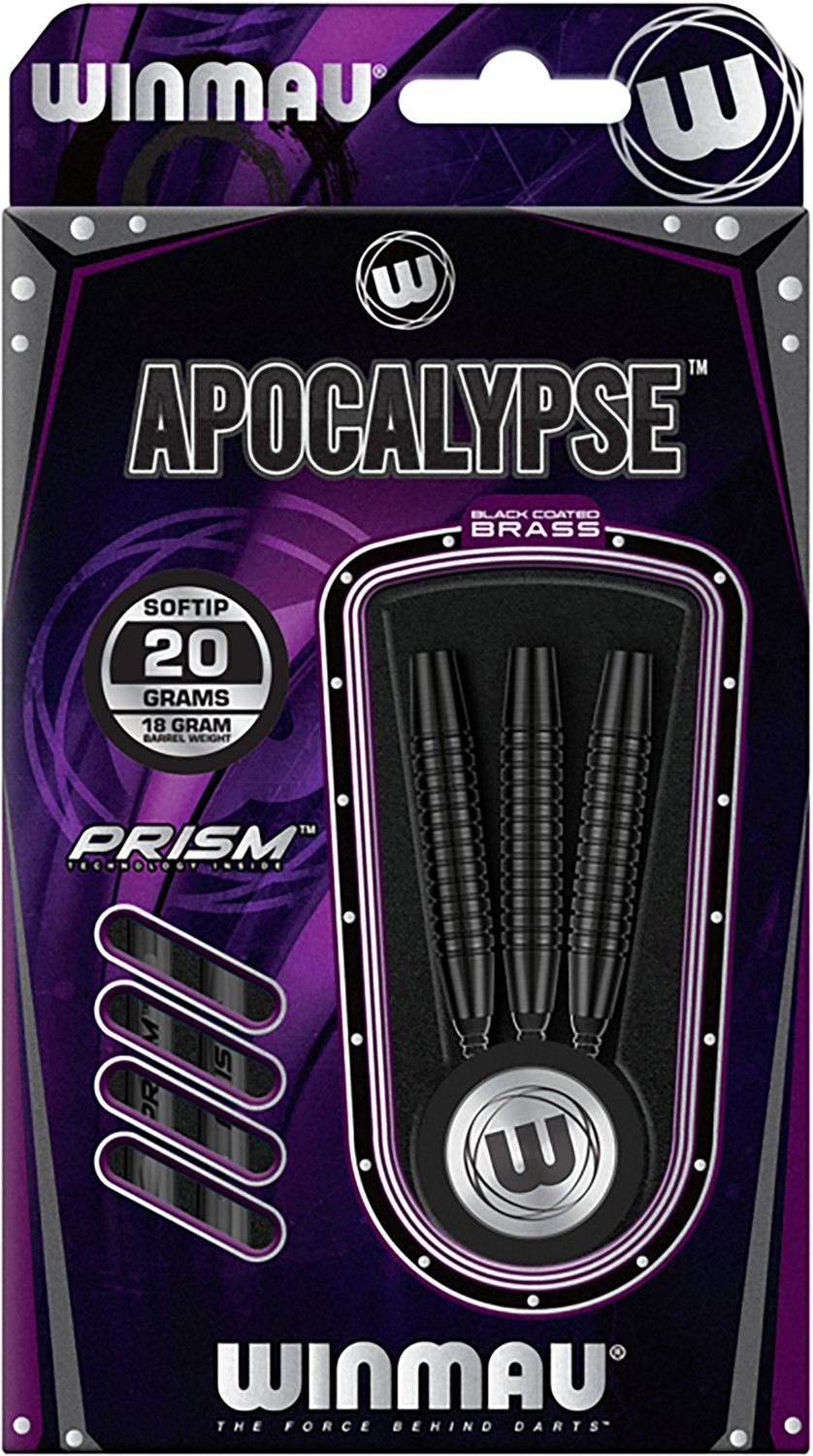 Winmau Apocalypse Brass Soft Tip 20g Darts 3-Pack - view number 6