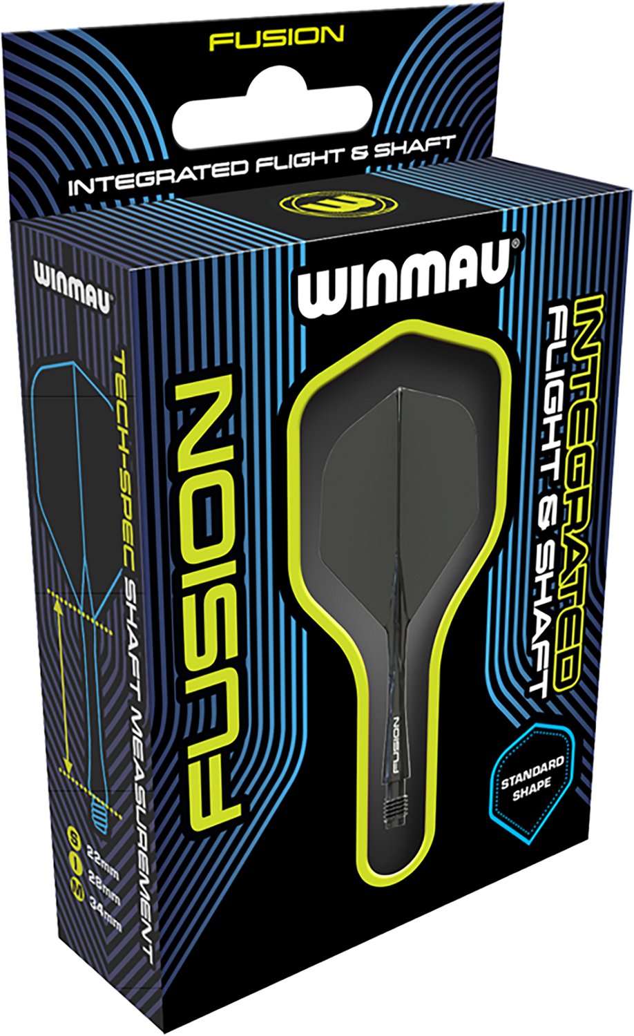 Winmau Fusion Integrated Dart Flight Short Shaft System - view number 3
