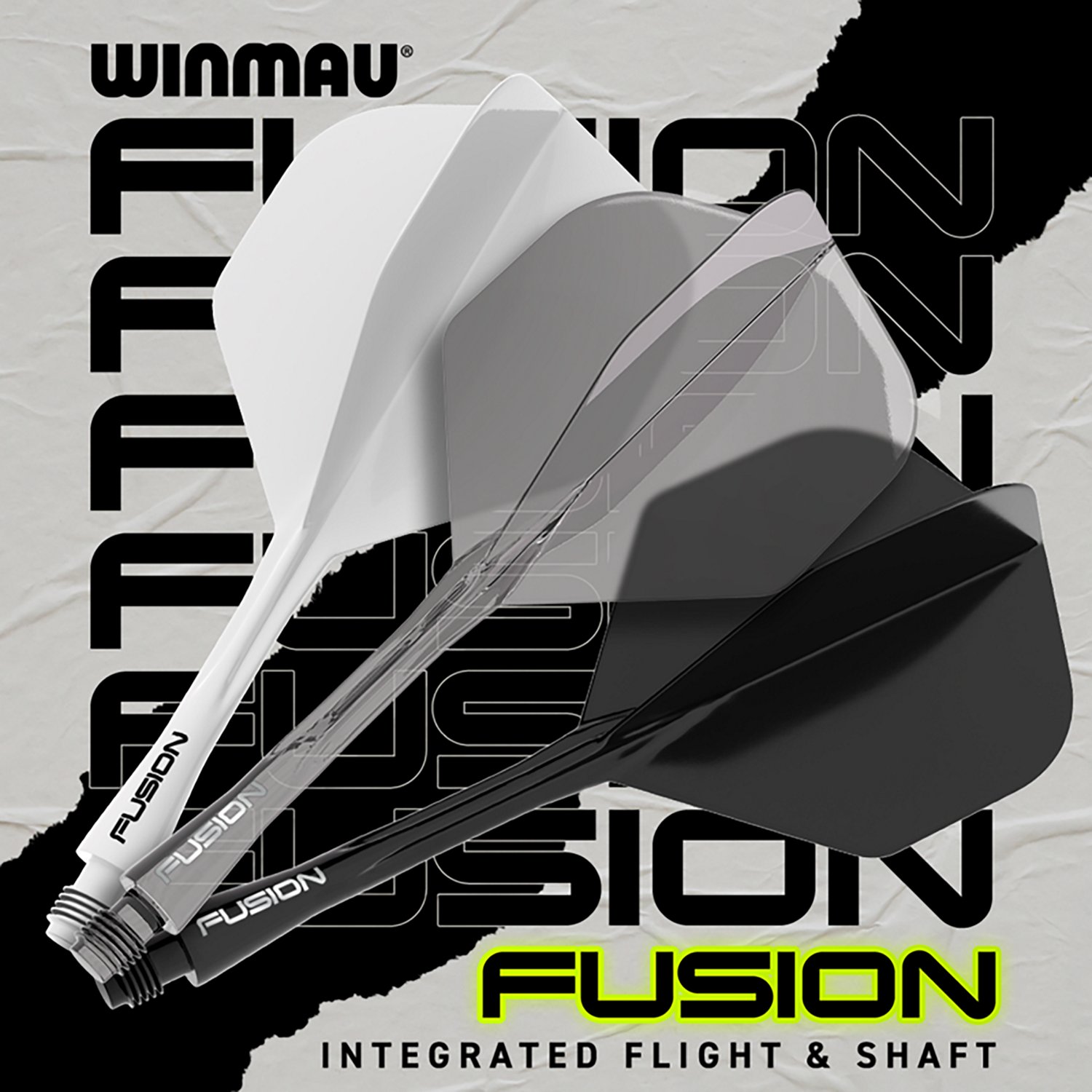 Winmau Fusion Integrated Dart Flight Short Shaft System - view number 4