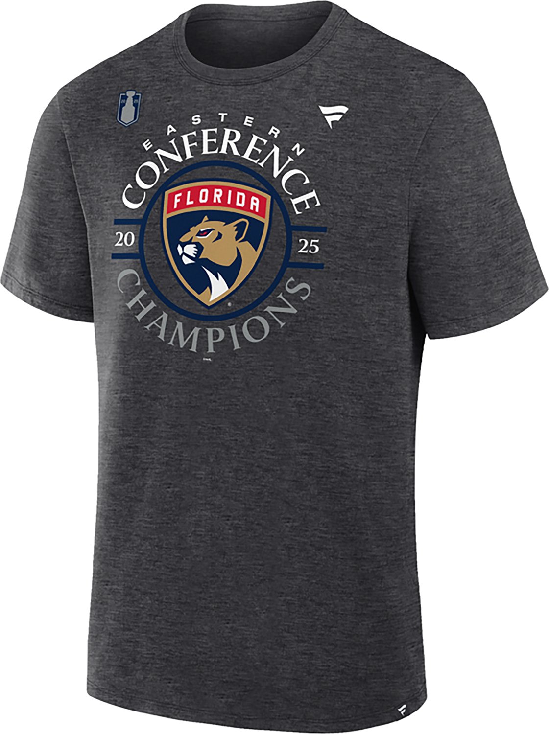 Fanatics Men's Florida Panthers 2025 NHL Conference Champions Locker Room Short Sleeve T-Shirt