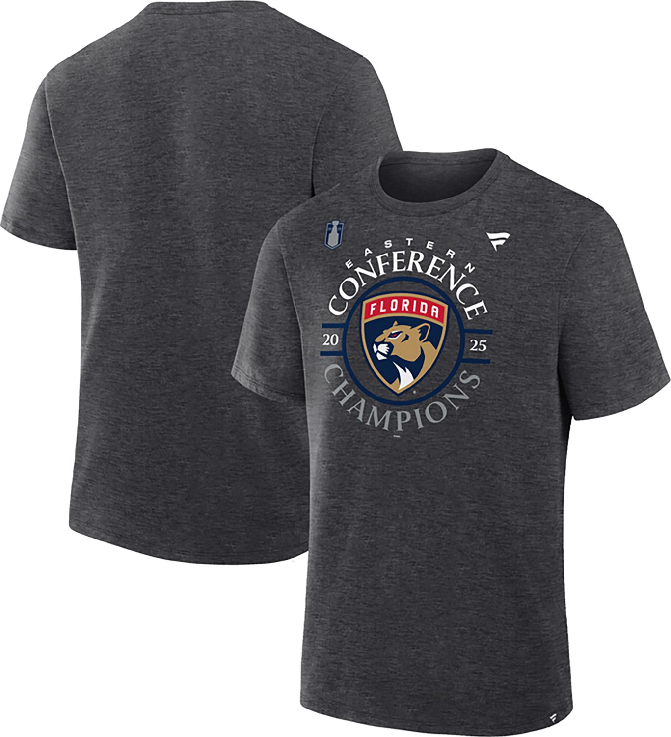 Fanatics Men's Florida Panthers 2025 NHL Conference Champions Locker Room Short Sleeve T-Shirt - view number 3