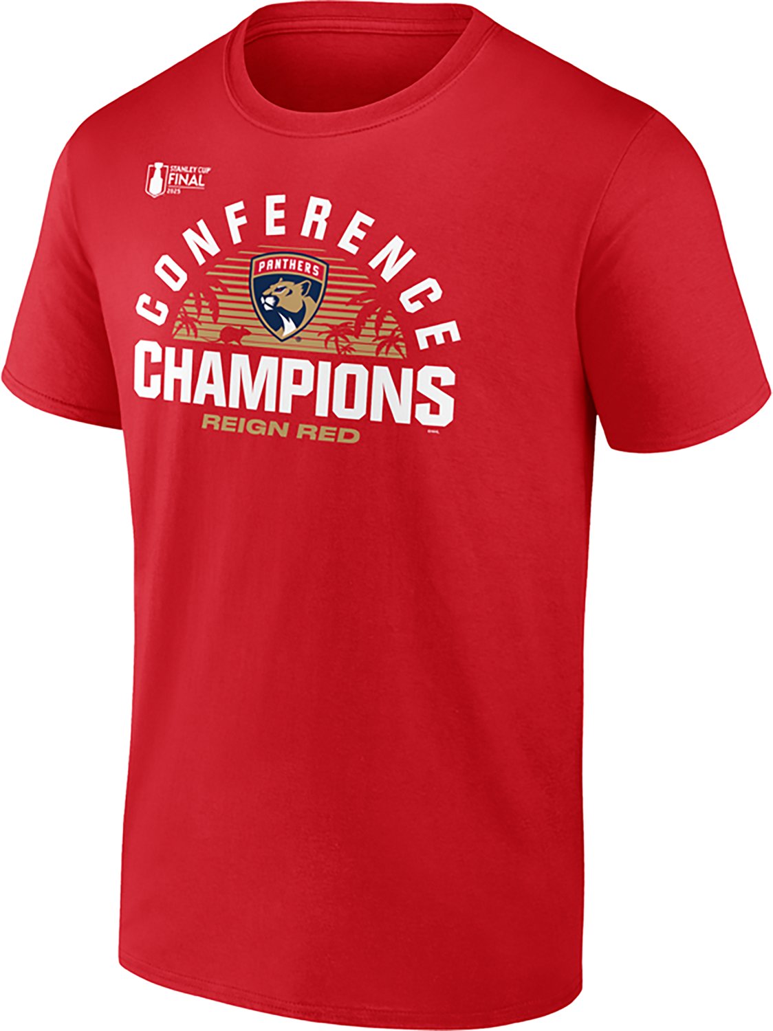 Fanatics Men's Florida Panthers 2025 NHL Conference Champions Local Hometown Short Sleeve T-Shirt