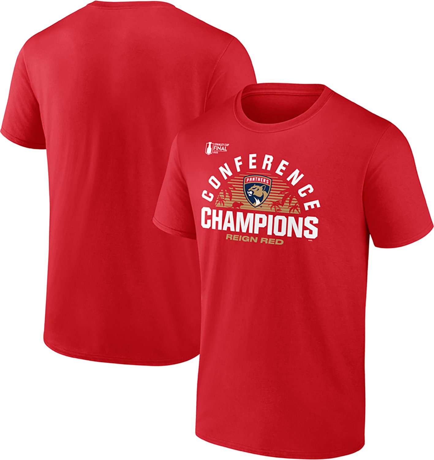 Fanatics Men's Florida Panthers 2025 NHL Conference Champions Local Hometown Short Sleeve T-Shirt - view number 3