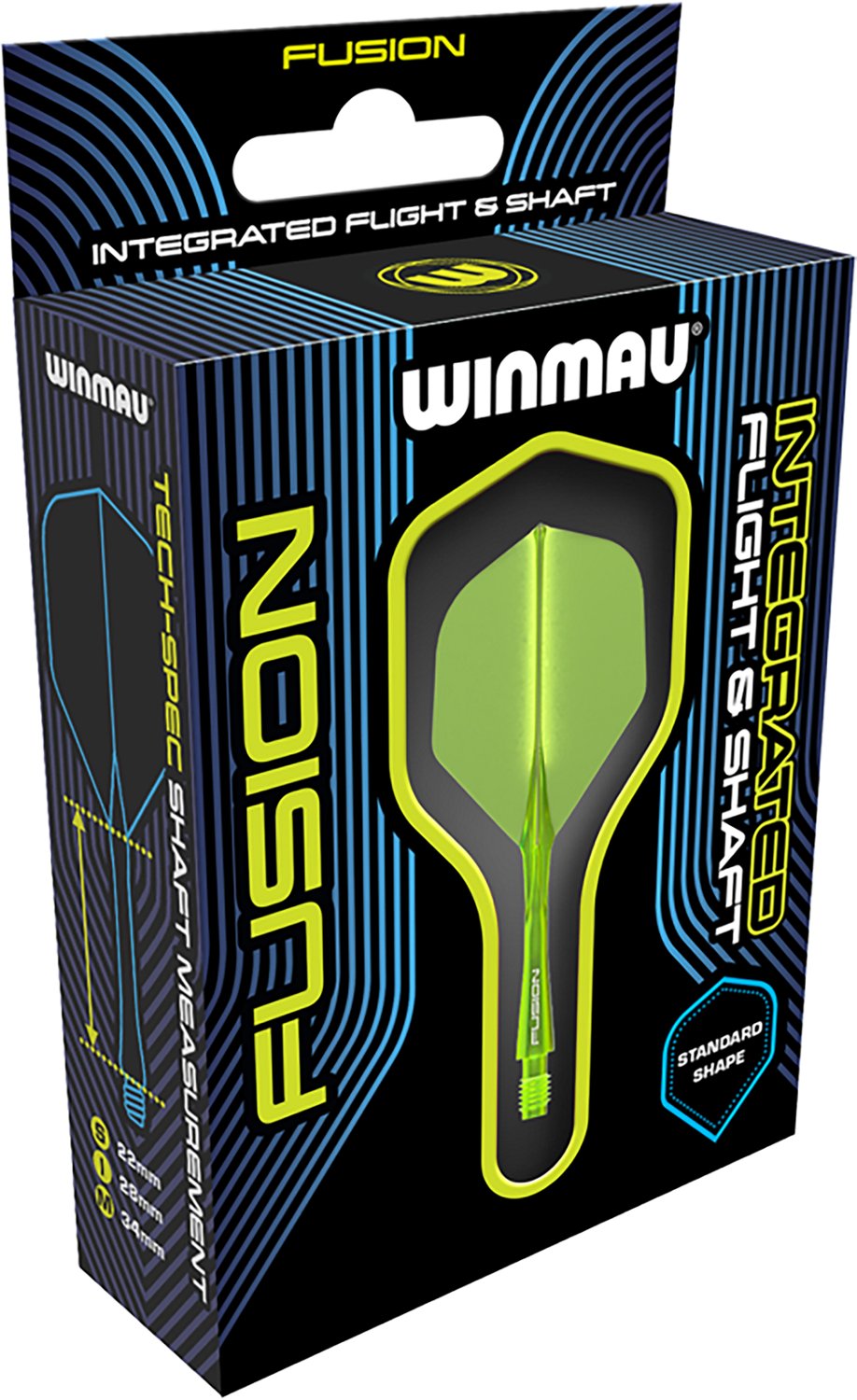 Winmau Fusion Integrated Dart Flight Short Shaft System - view number 3