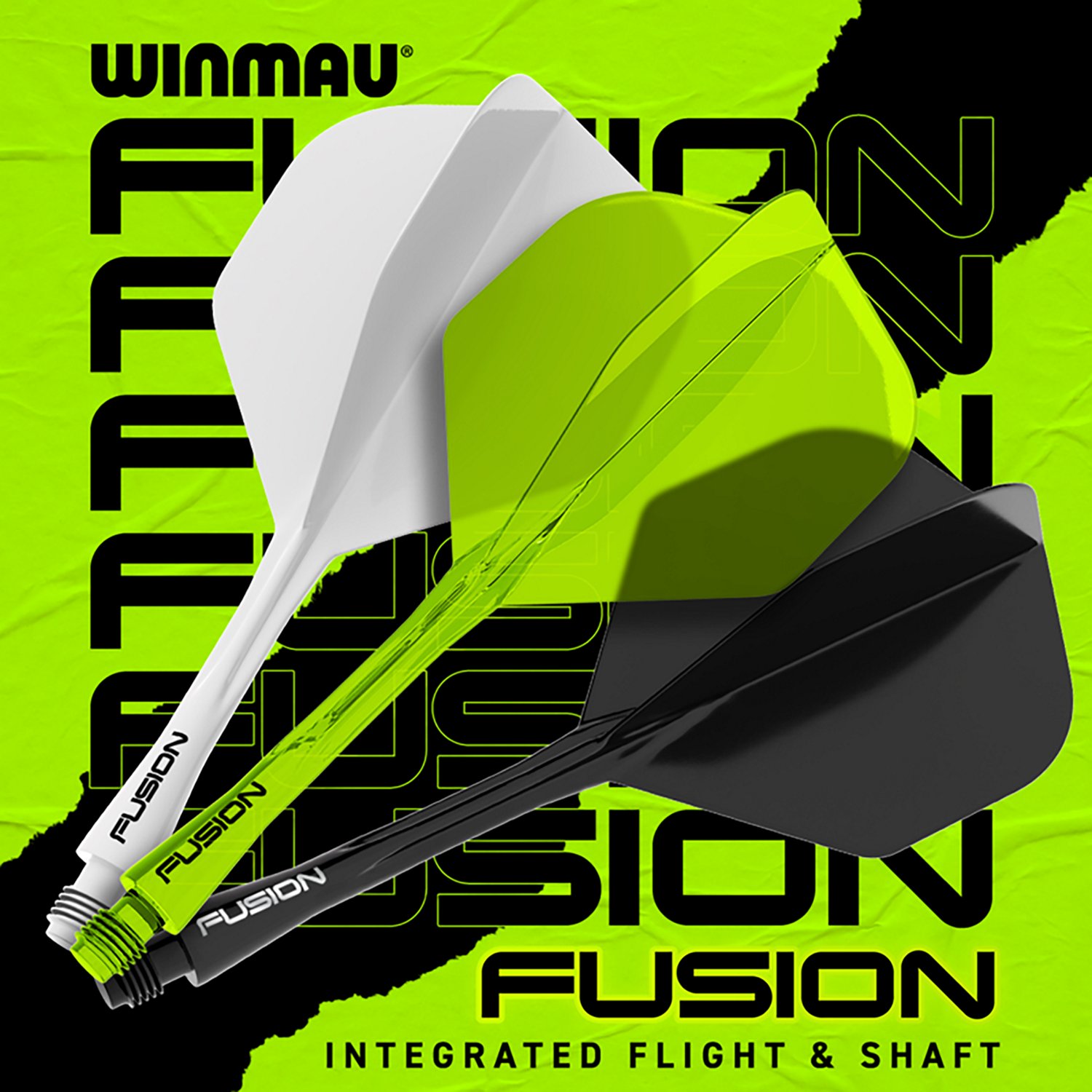 Winmau Fusion Integrated Dart Flight Short Shaft System - view number 4
