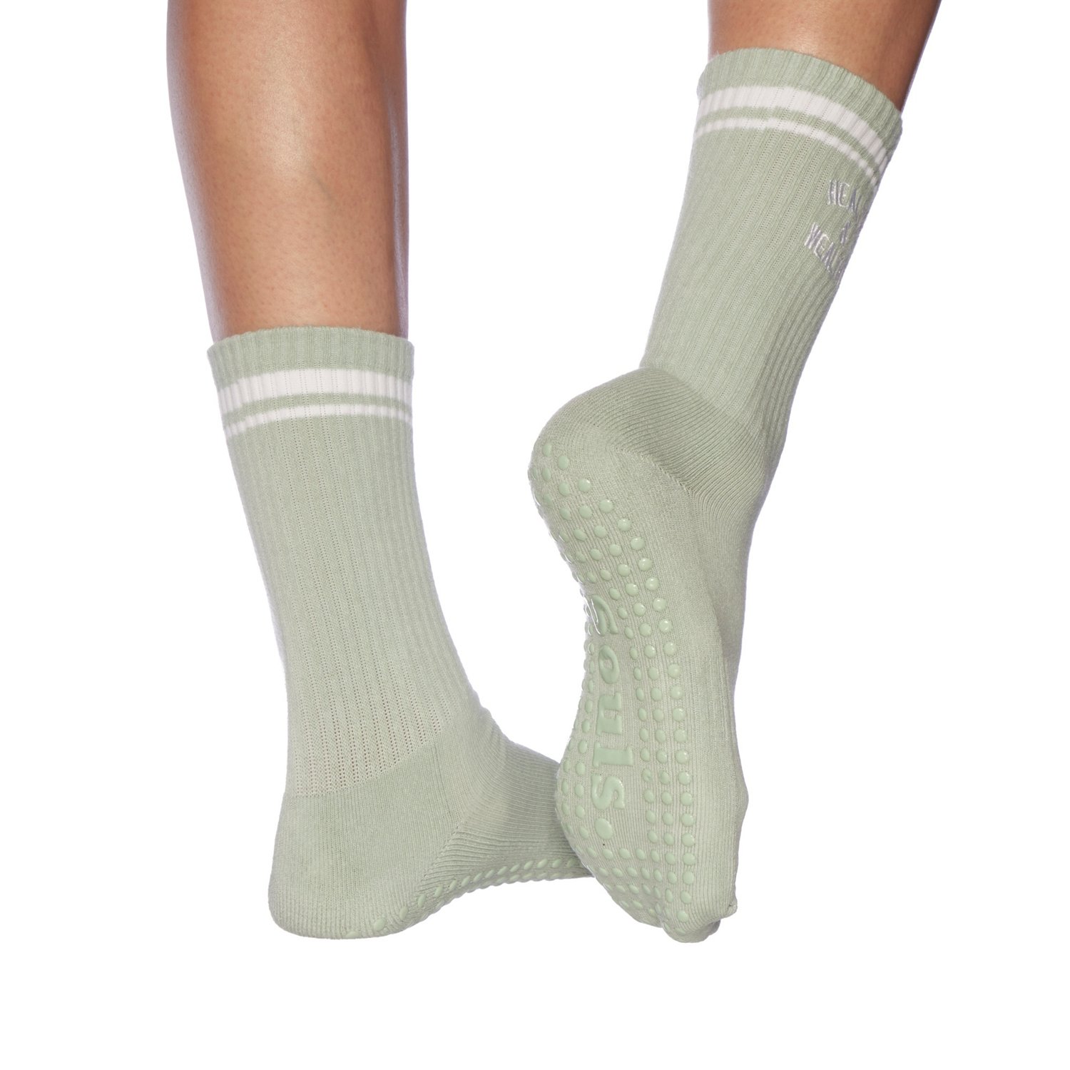 Souls. Women's Healthy & Wealthy Grip Crew Socks - view number 2