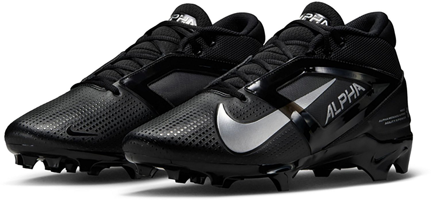 Nike Men's Alpha Menace 4 Pro Football Cleats - view number 3