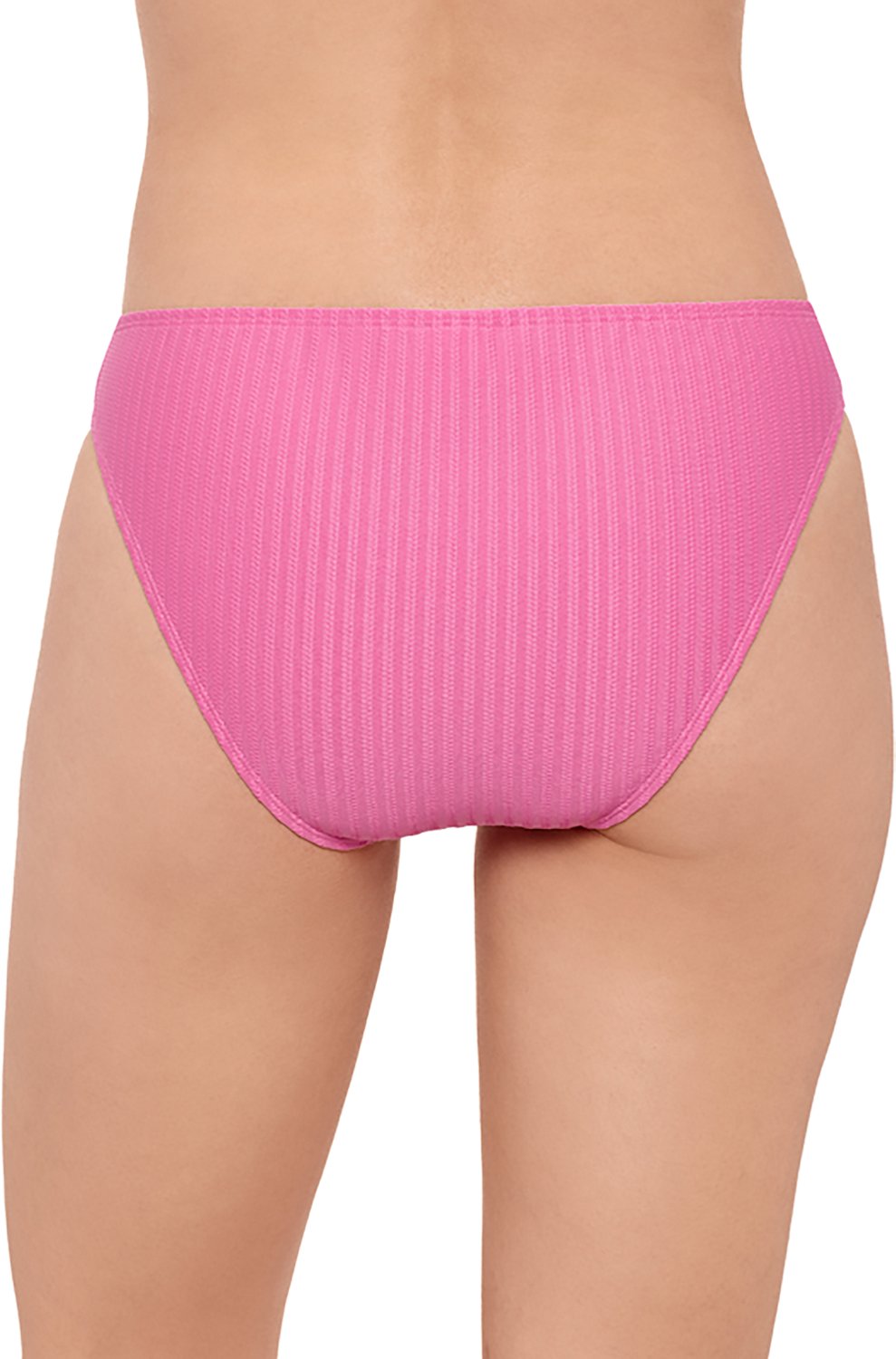 Salt + Cove Juniors' Ziggy Rib Cheeky Basic Hipster Swim Bottoms - view number 2