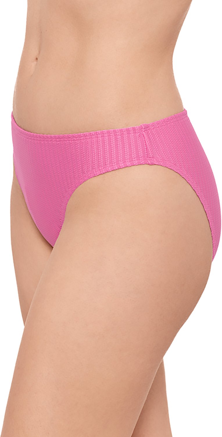 Salt + Cove Juniors' Ziggy Rib Cheeky Basic Hipster Swim Bottoms - view number 3