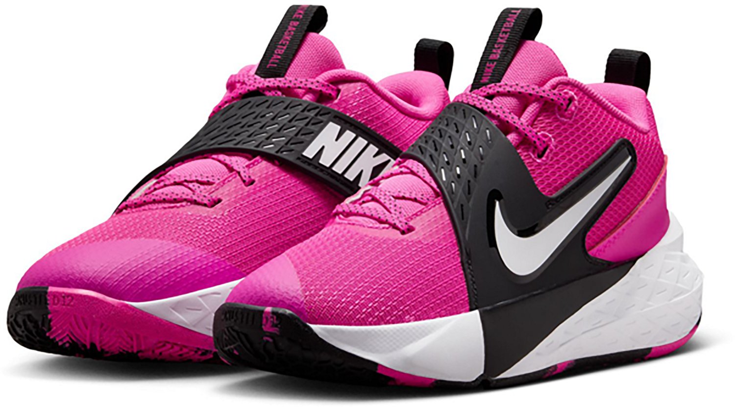 Nike Kids' Team Hustle D 12 Basketball Shoes - view number 3