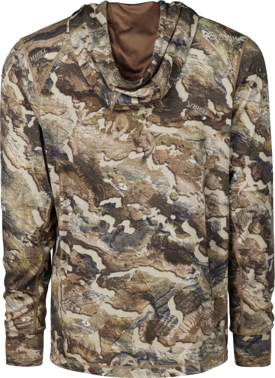 Magellan Outdoors Men's Terra Range Hooded 1st Layer Shirt - view number 2