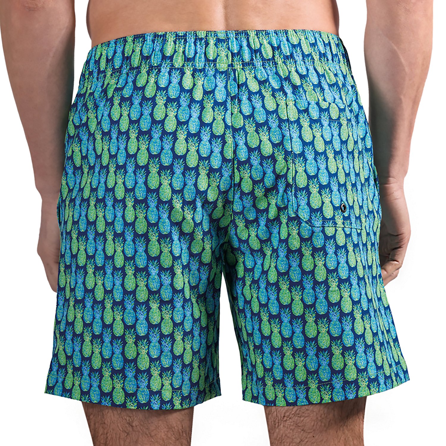 Beach Bros Men's Gradient Pineapple Swim Trunk Shorts 6.5 in - view number 2