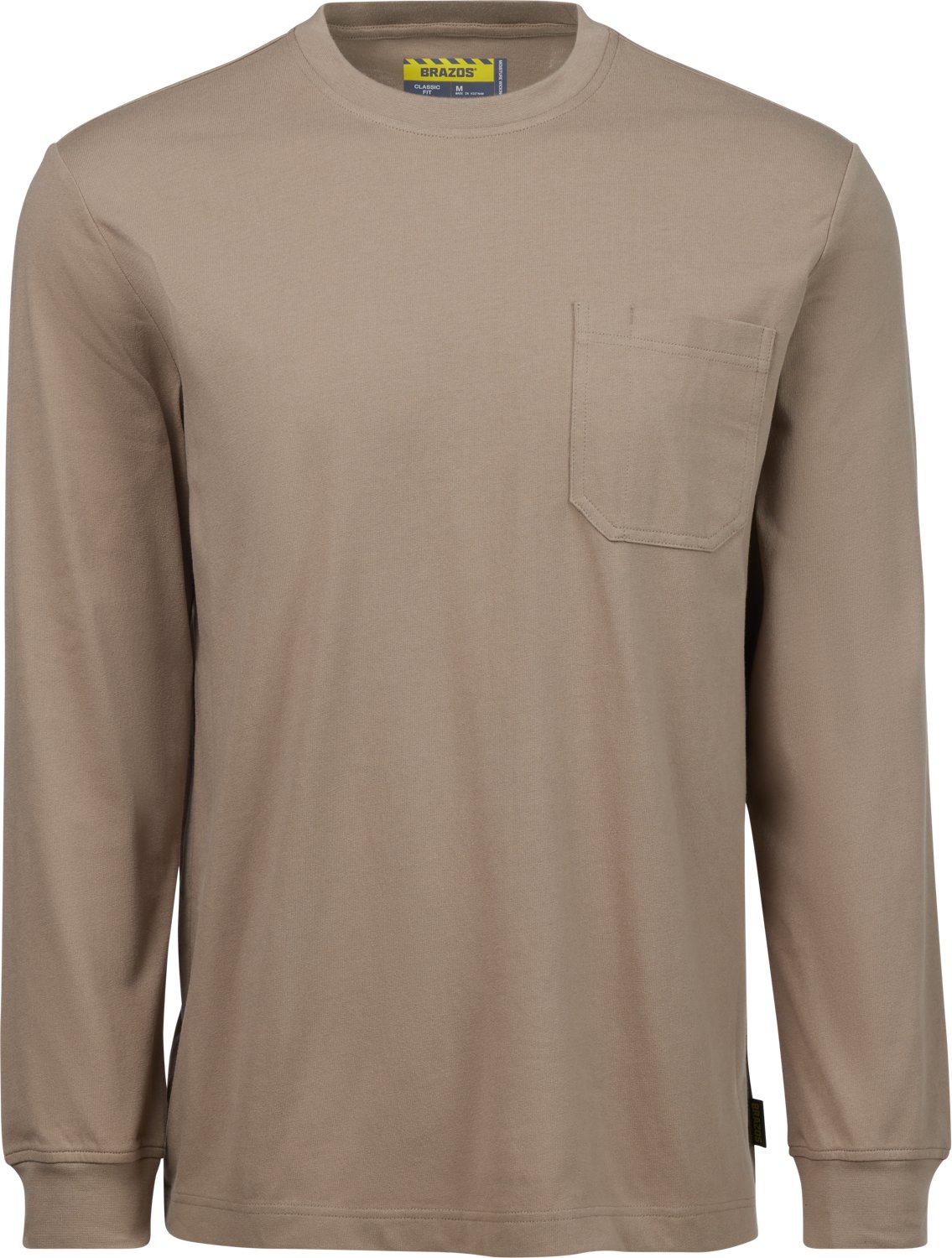 Brazos Men’s Contractor Pocket Long Sleeve T-shirt