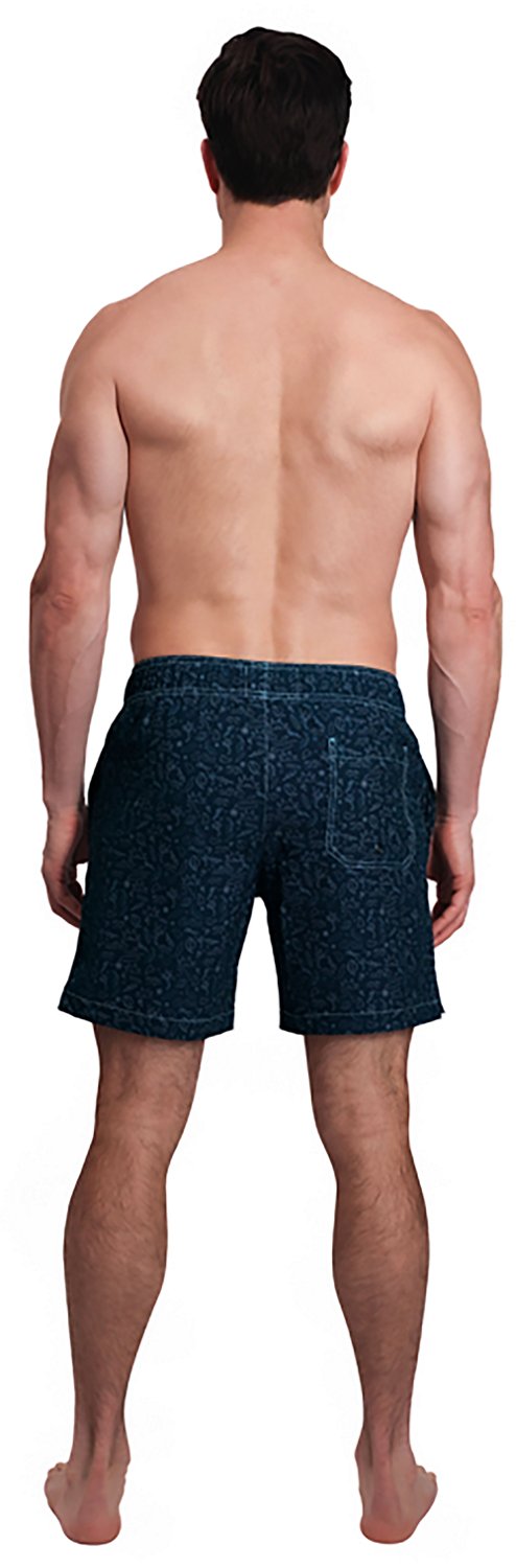 Beach Bros Men's Beach Decal Swim Trunk Shorts 6.5 in - view number 4