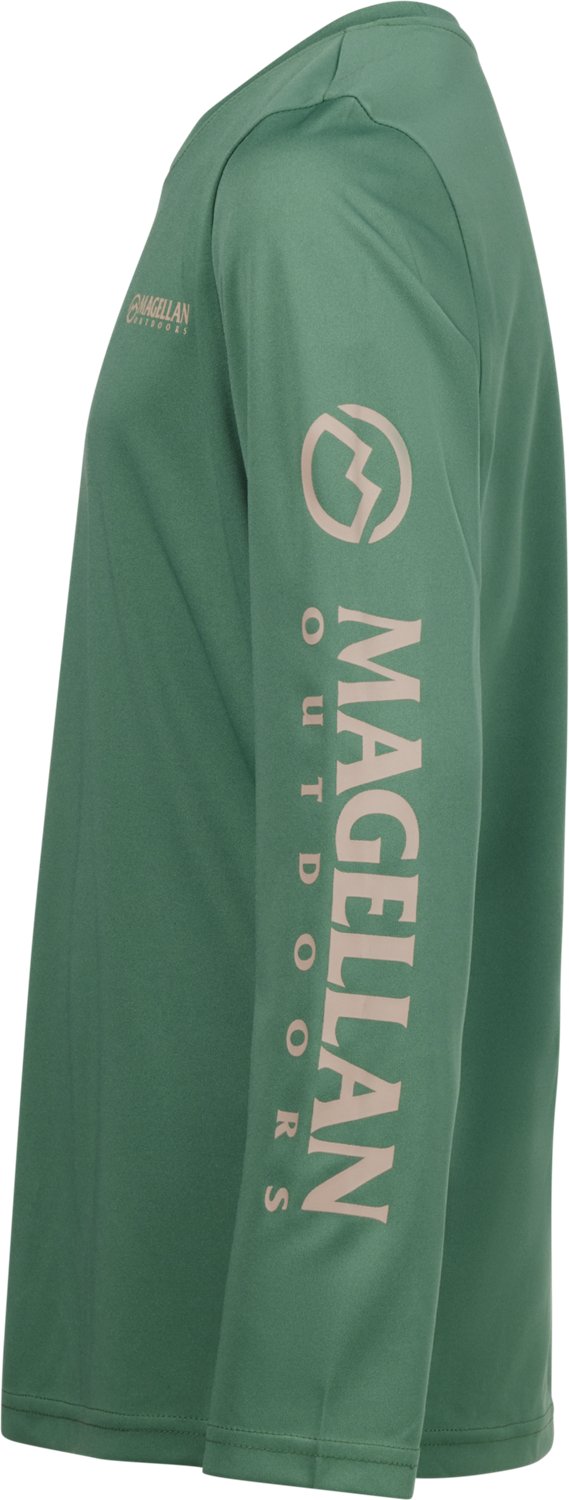 Magellan Outdoors Boys’ Casting Crew Fish Back Long Sleeve T-shirt - view number 5