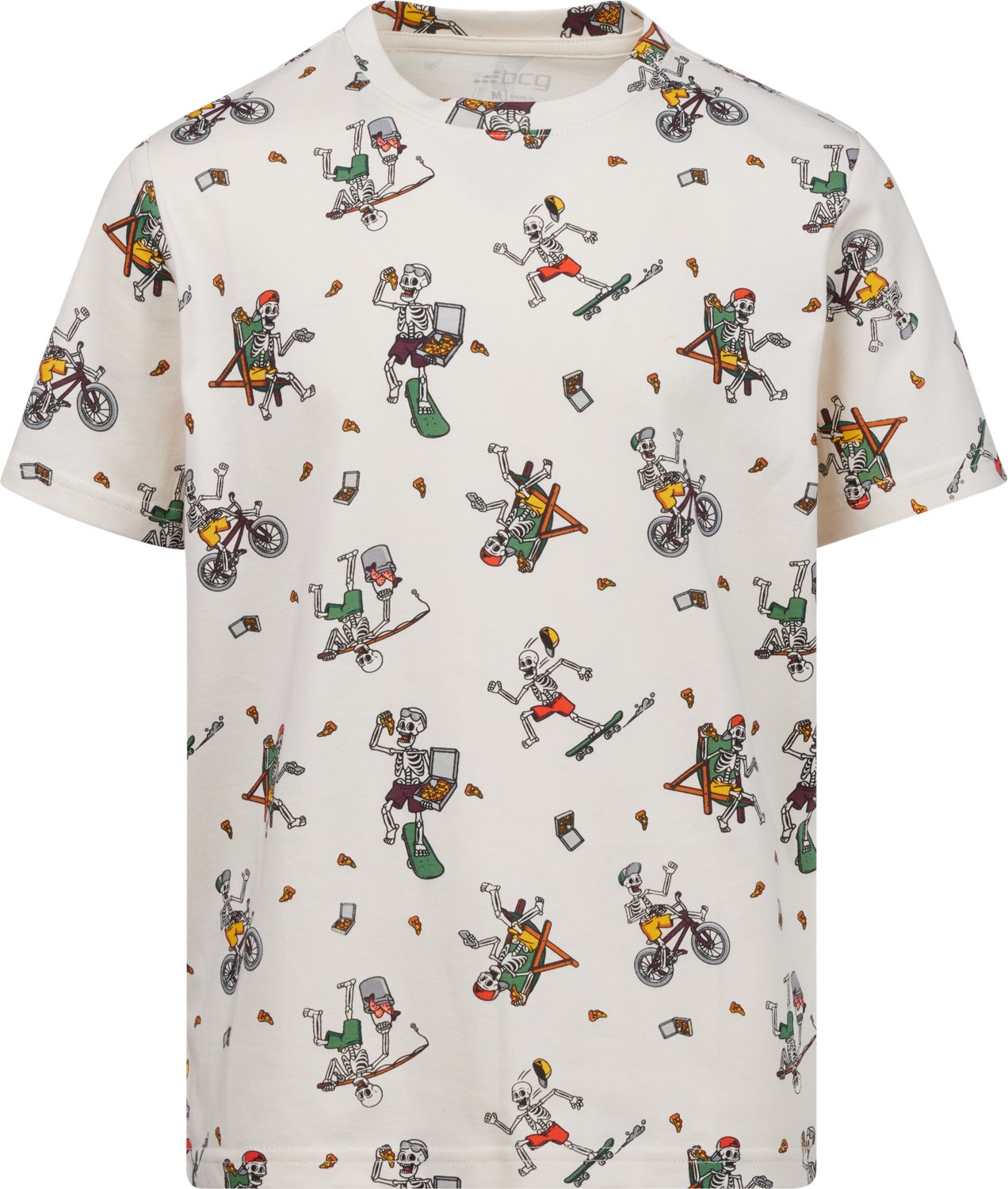 BCG Boys' Lifestyle Skater Skeleton Print T-shirt - view number 1