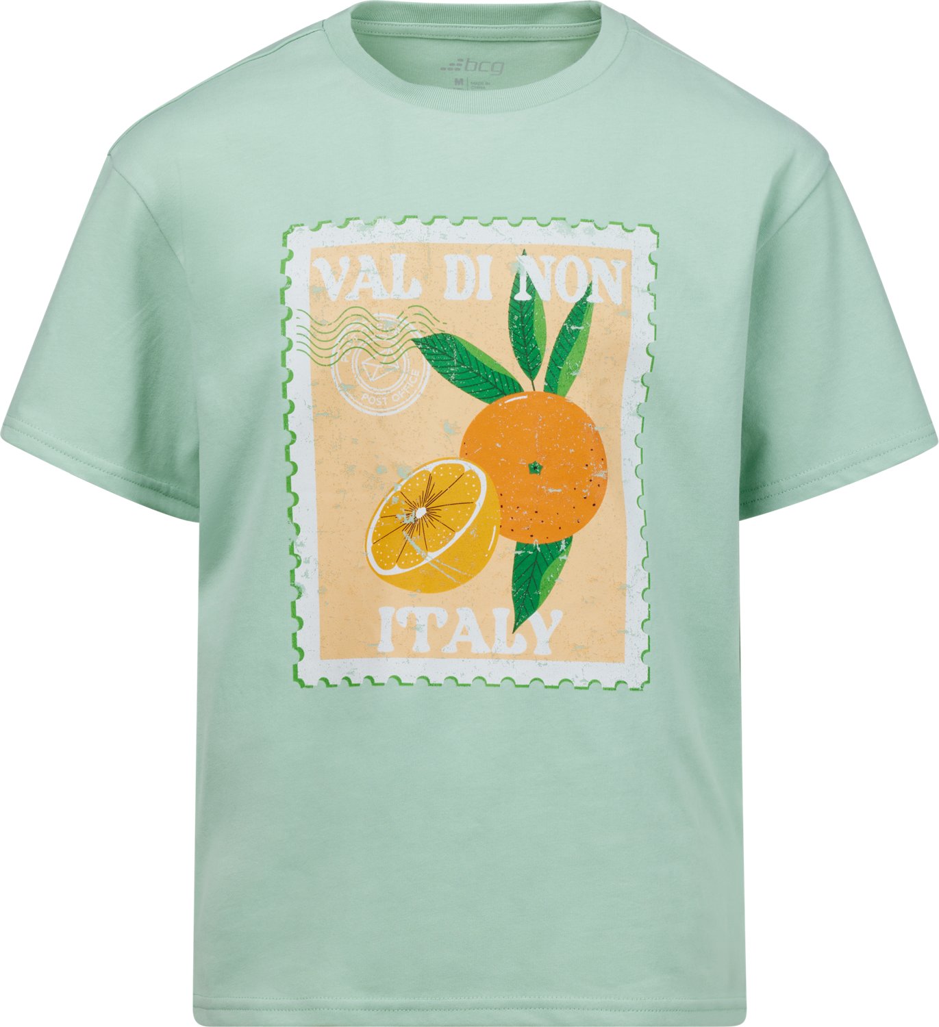 BCG Girls' Lifestyle Cotton Boxy Italy T-shirt - view number 1