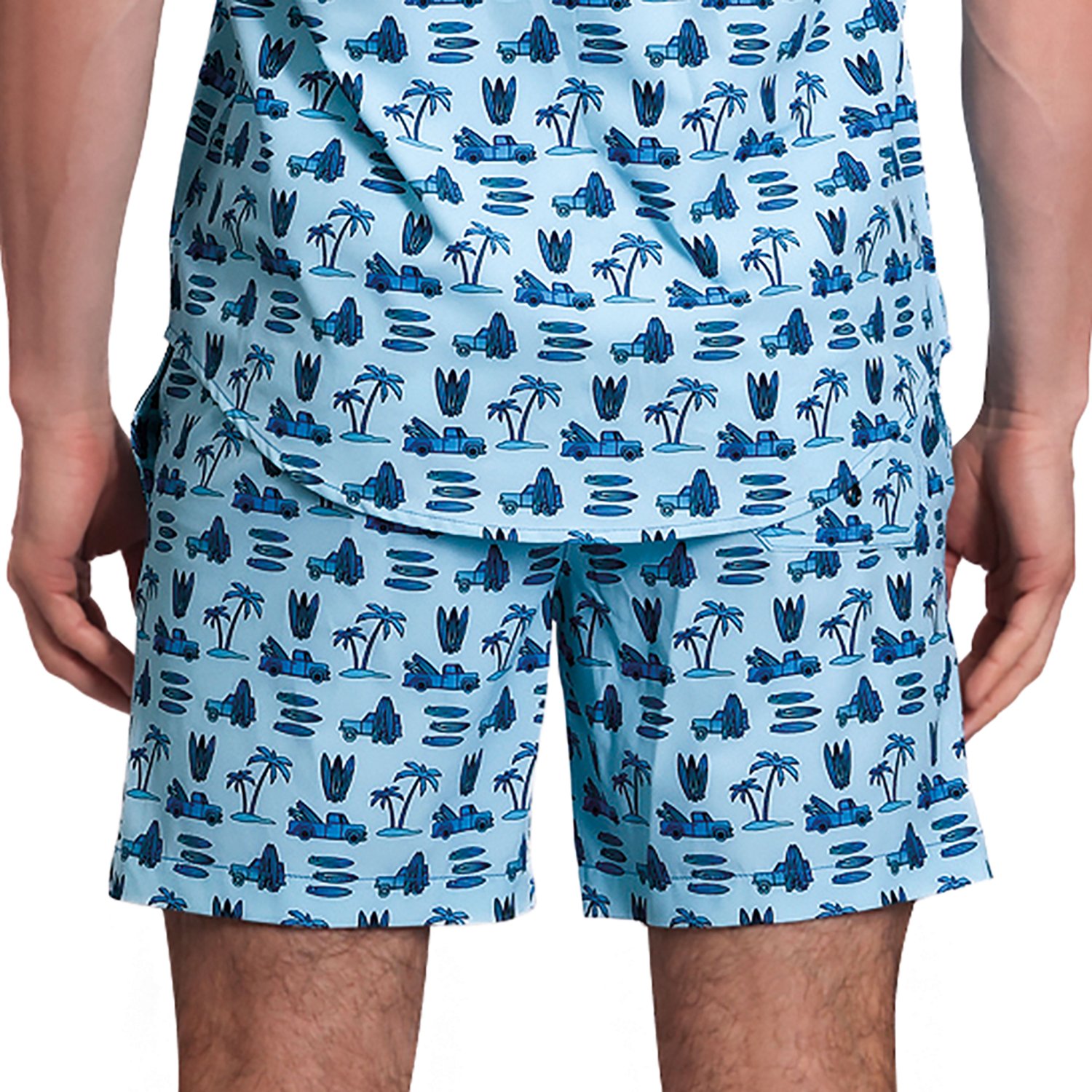 Beach Bros Men's Gradient Surf Cabana Swim Set