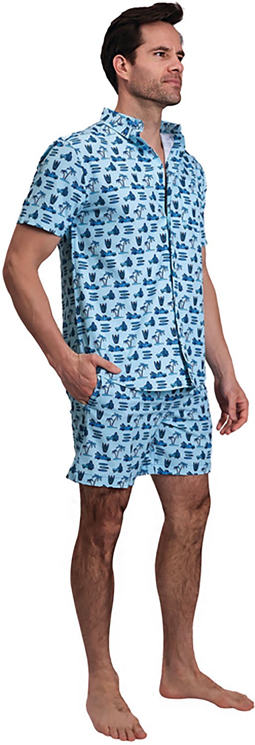Beach Bros Men's Gradient Surf Cabana Swim Set