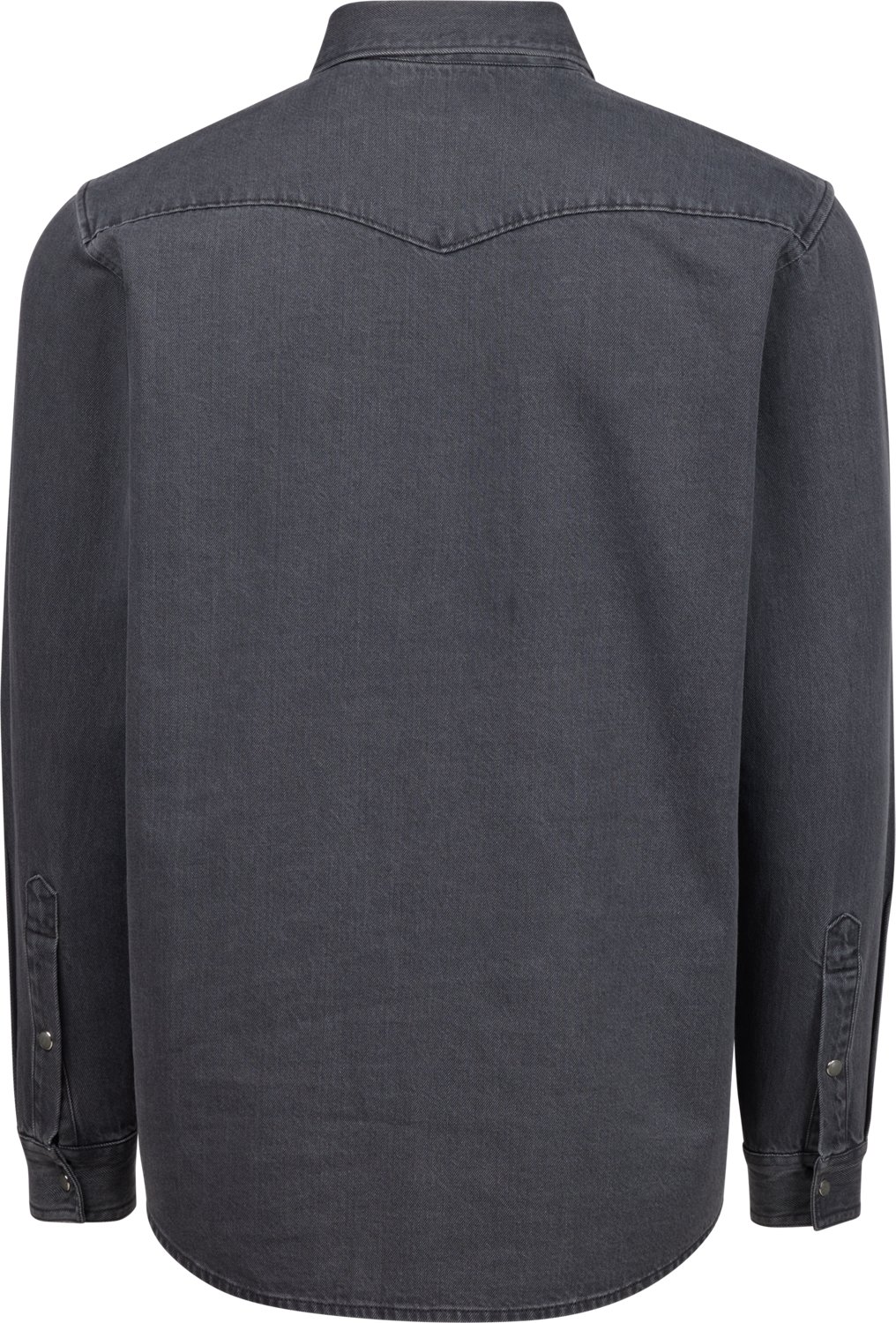 Brazos Men's Ranch Hand Denim Long Shirt Work Shirt - view number 2