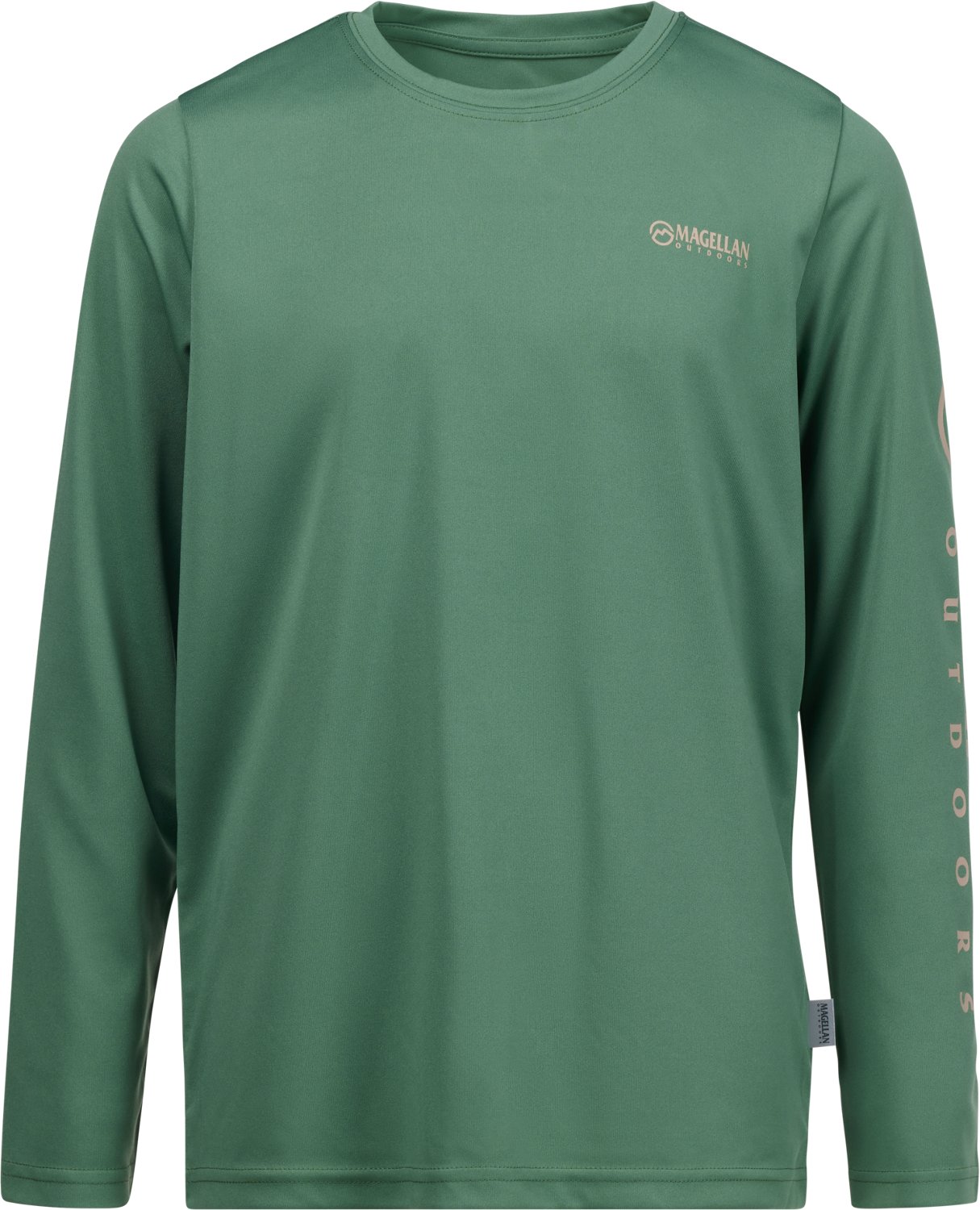 Magellan Outdoors Boys’ Casting Crew Fish Back Long Sleeve T-shirt - view number 4