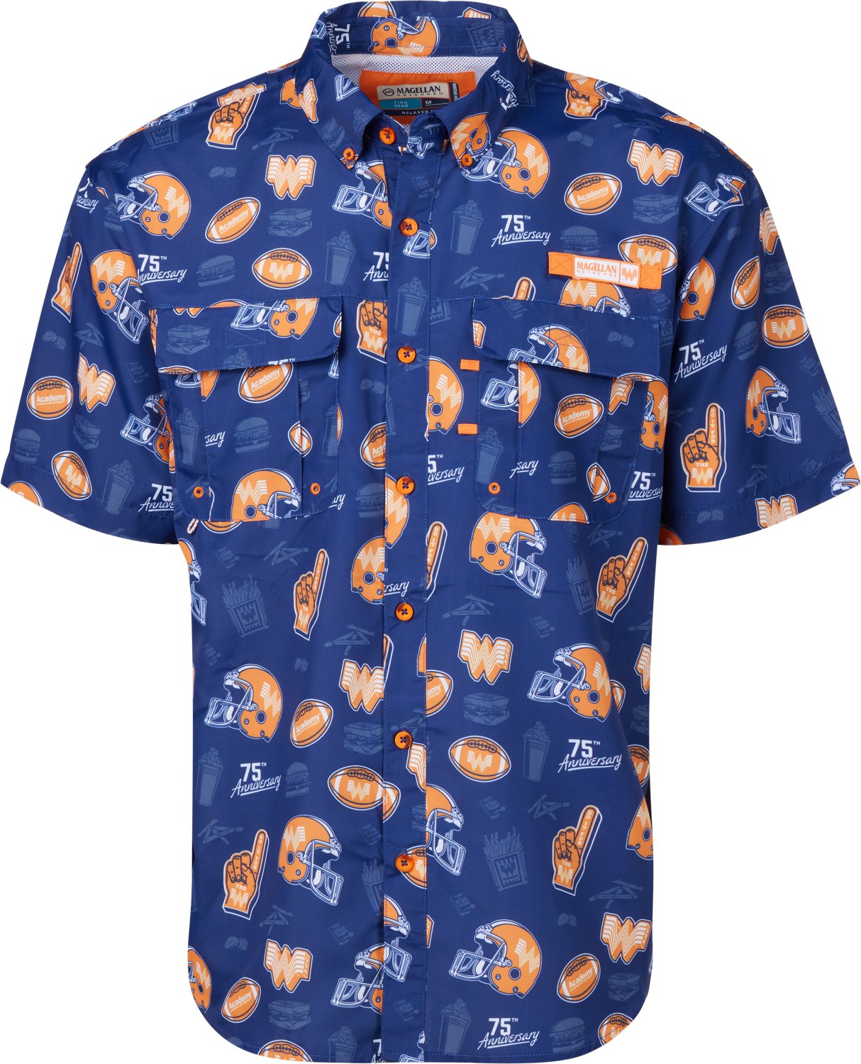 Magellan Outdoors Whataburger Men's Laguna Madre For The W Fishing Shirt - view number 5